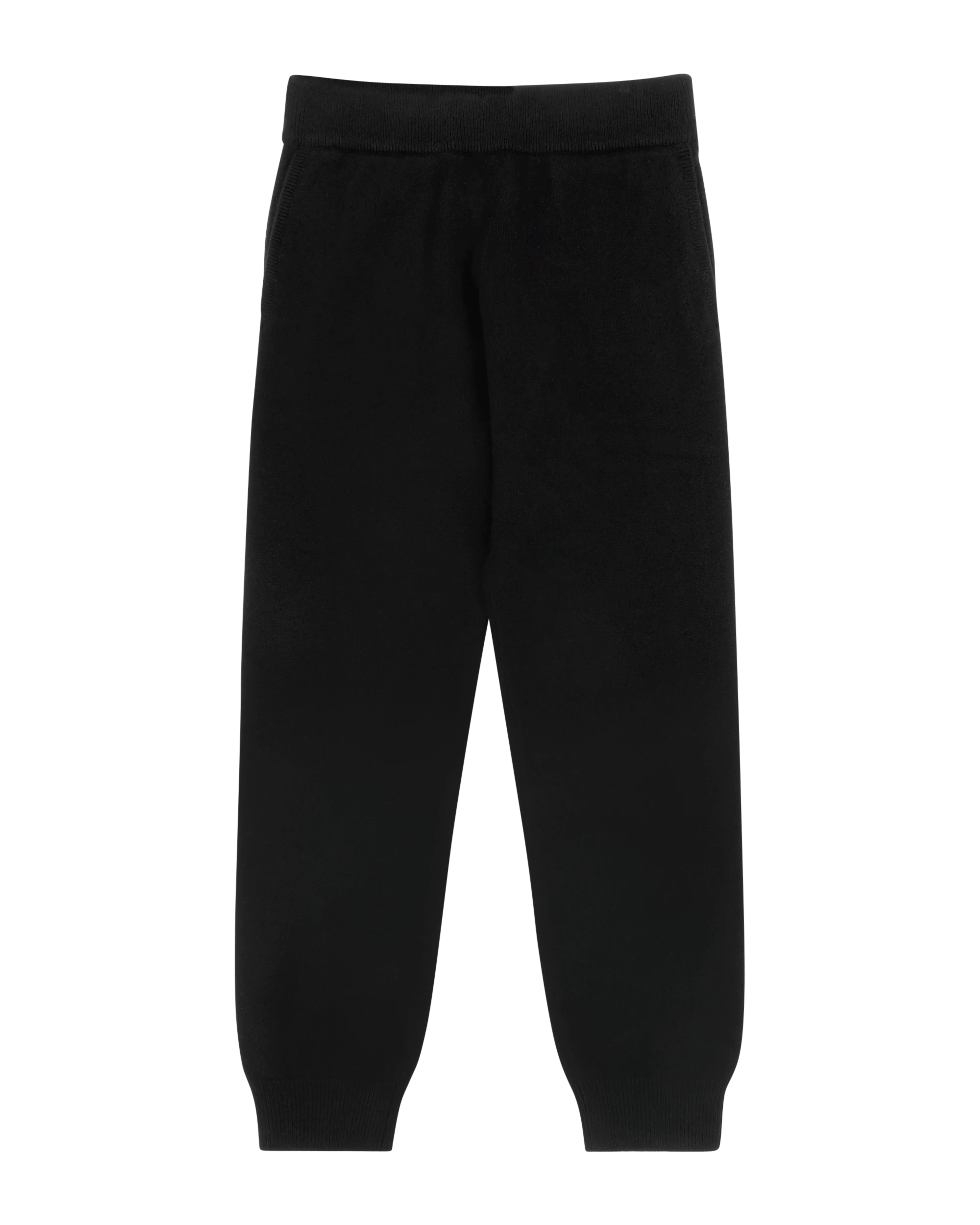 Slim Knit Lounge Pant Black - Image 4