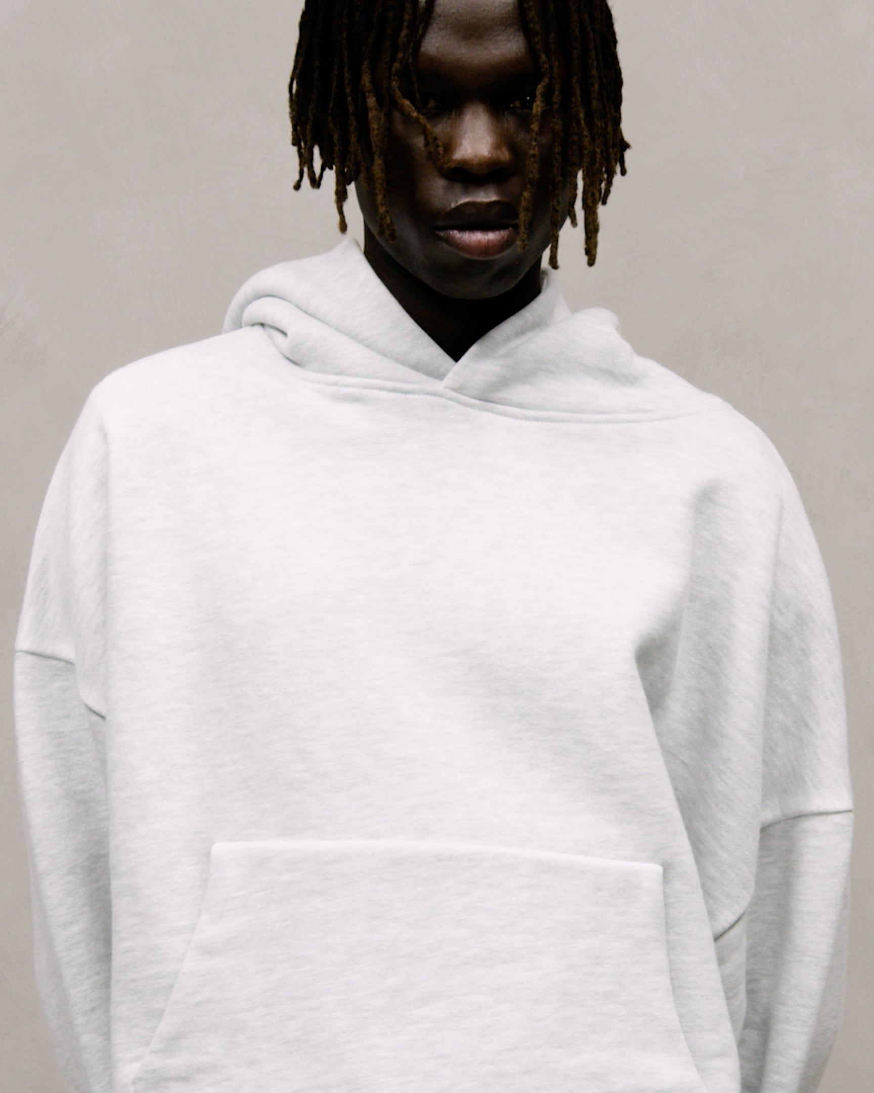 heavy hood heather grey - entire studios