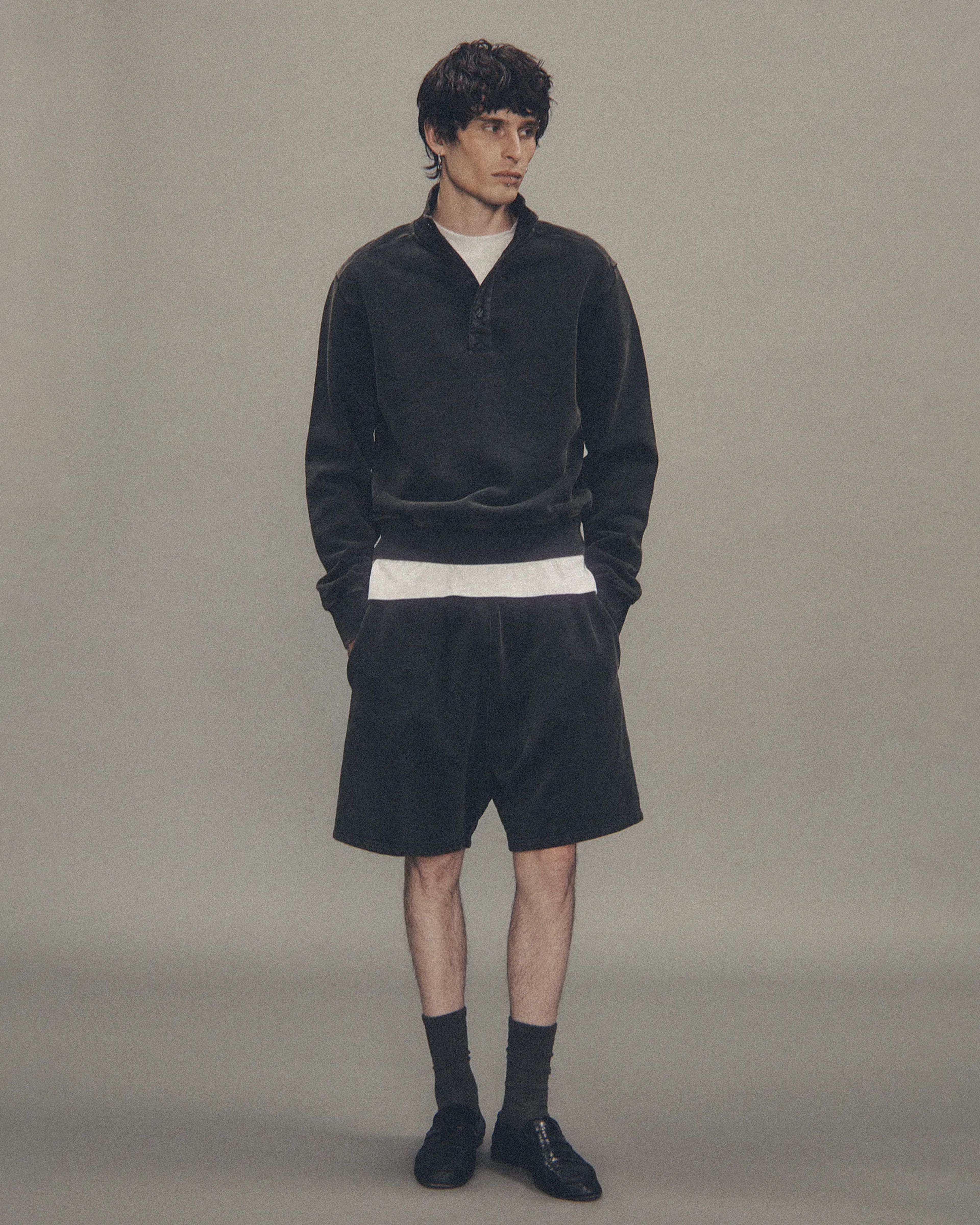 Port Pullover Washed Black - Image 2