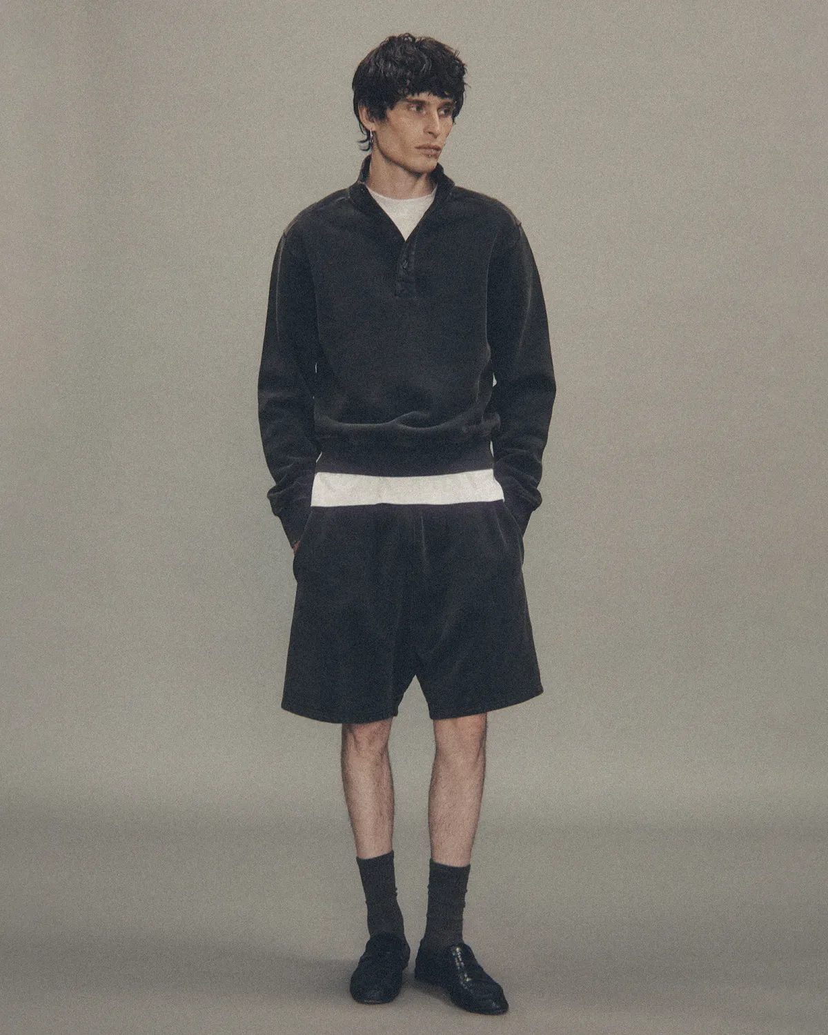 Port Pullover Washed Black - Image 2