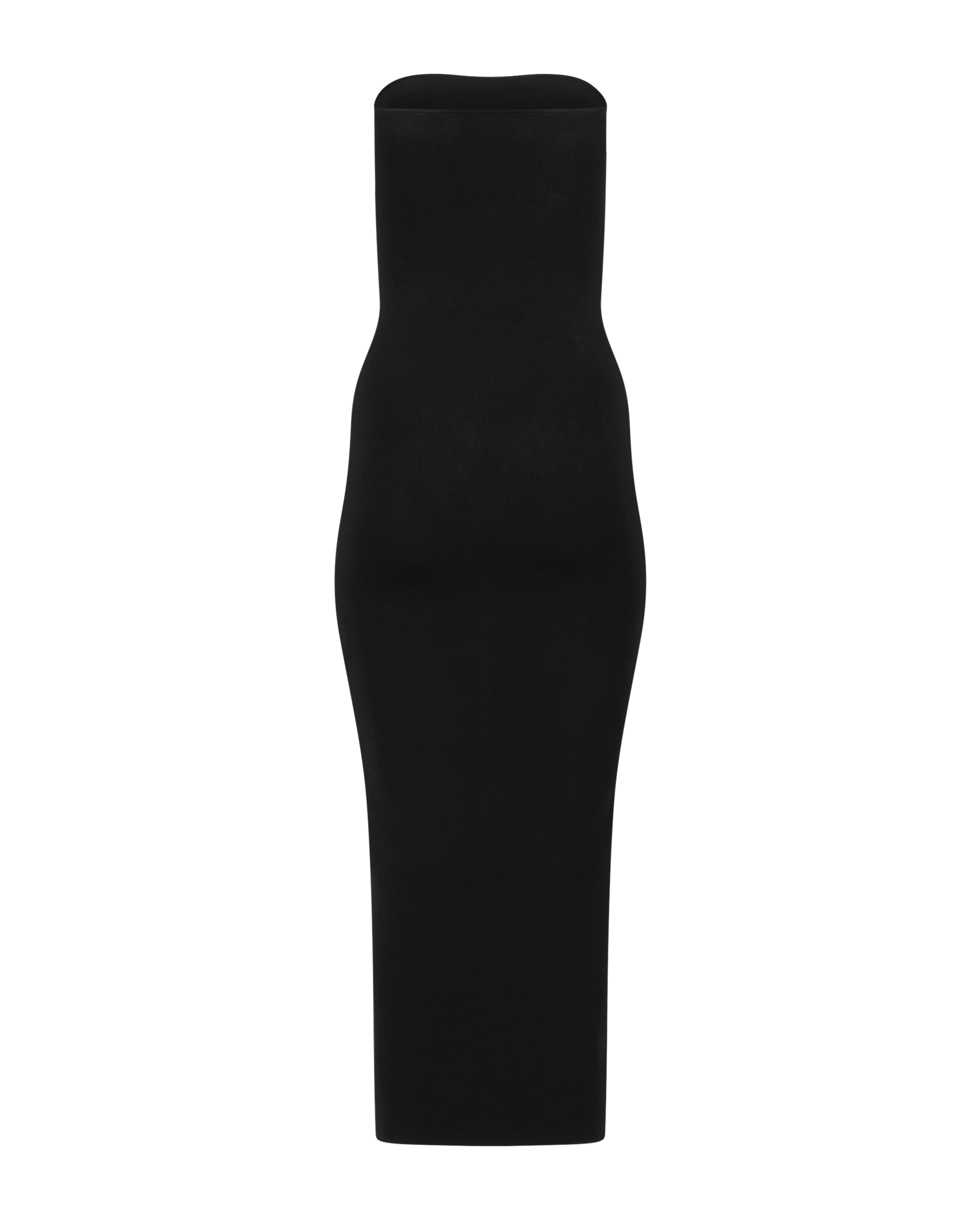 Bandeau Midi Dress Black - Image 4