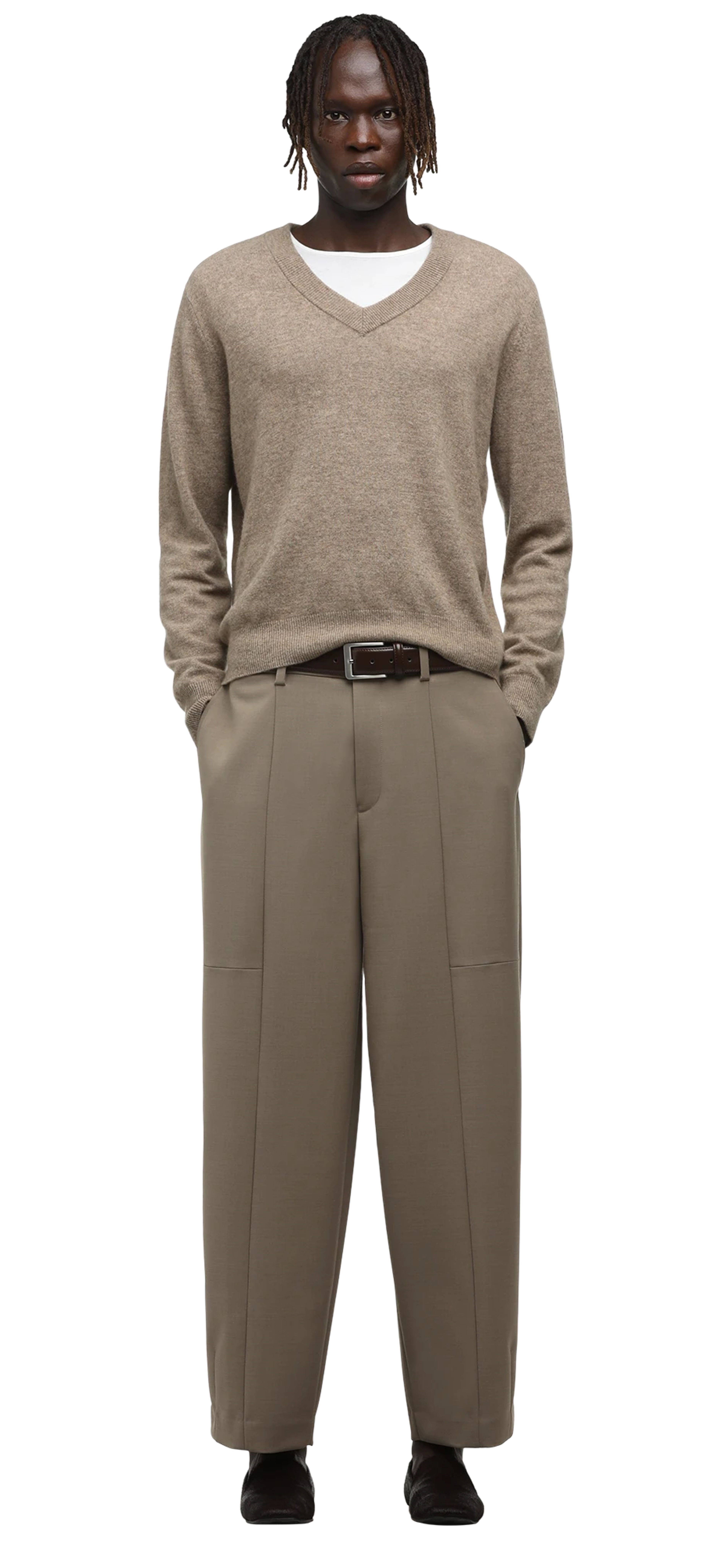 carrot-trouser-camel character front view