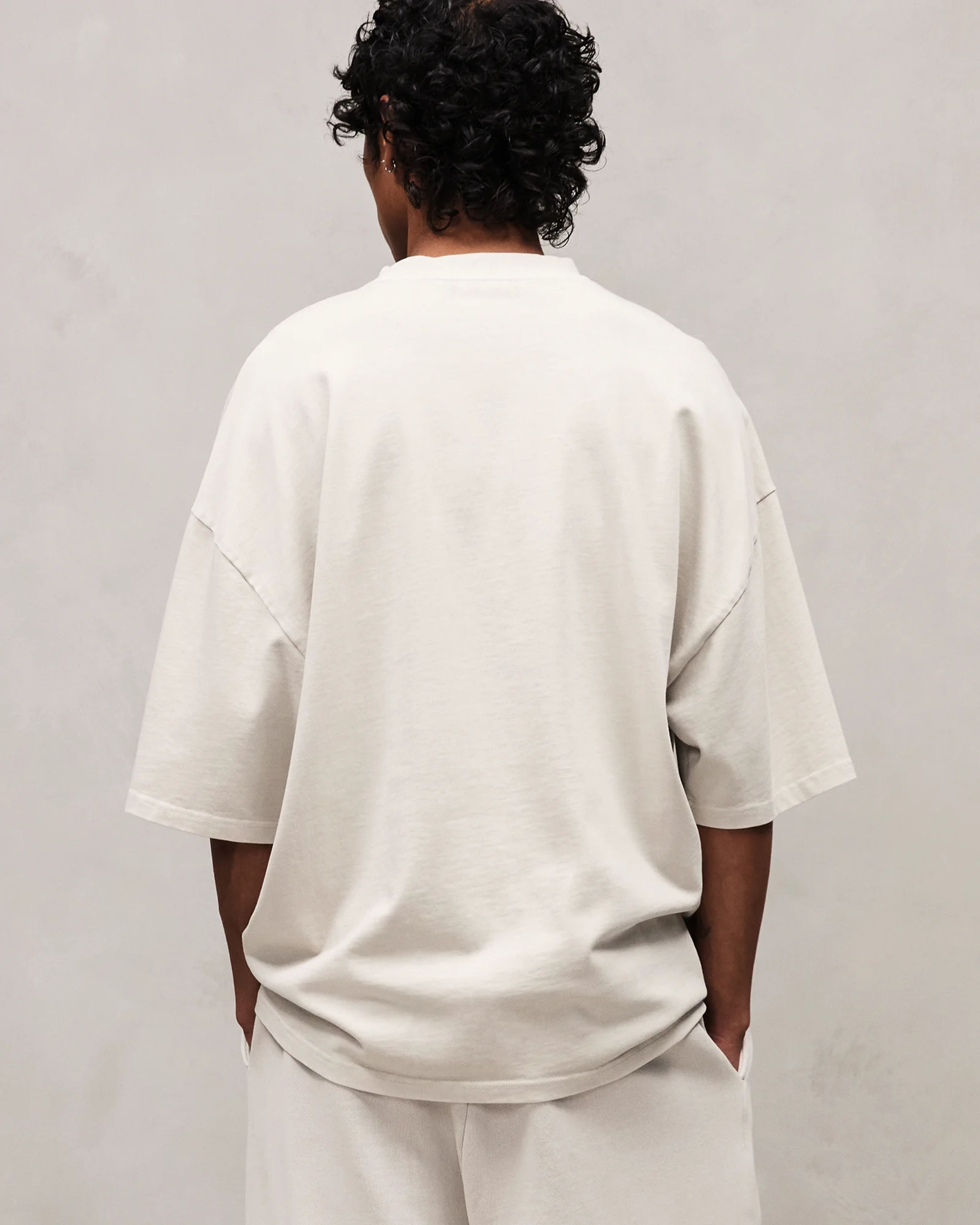 Heavy Boxy Tee Off White - Image 2