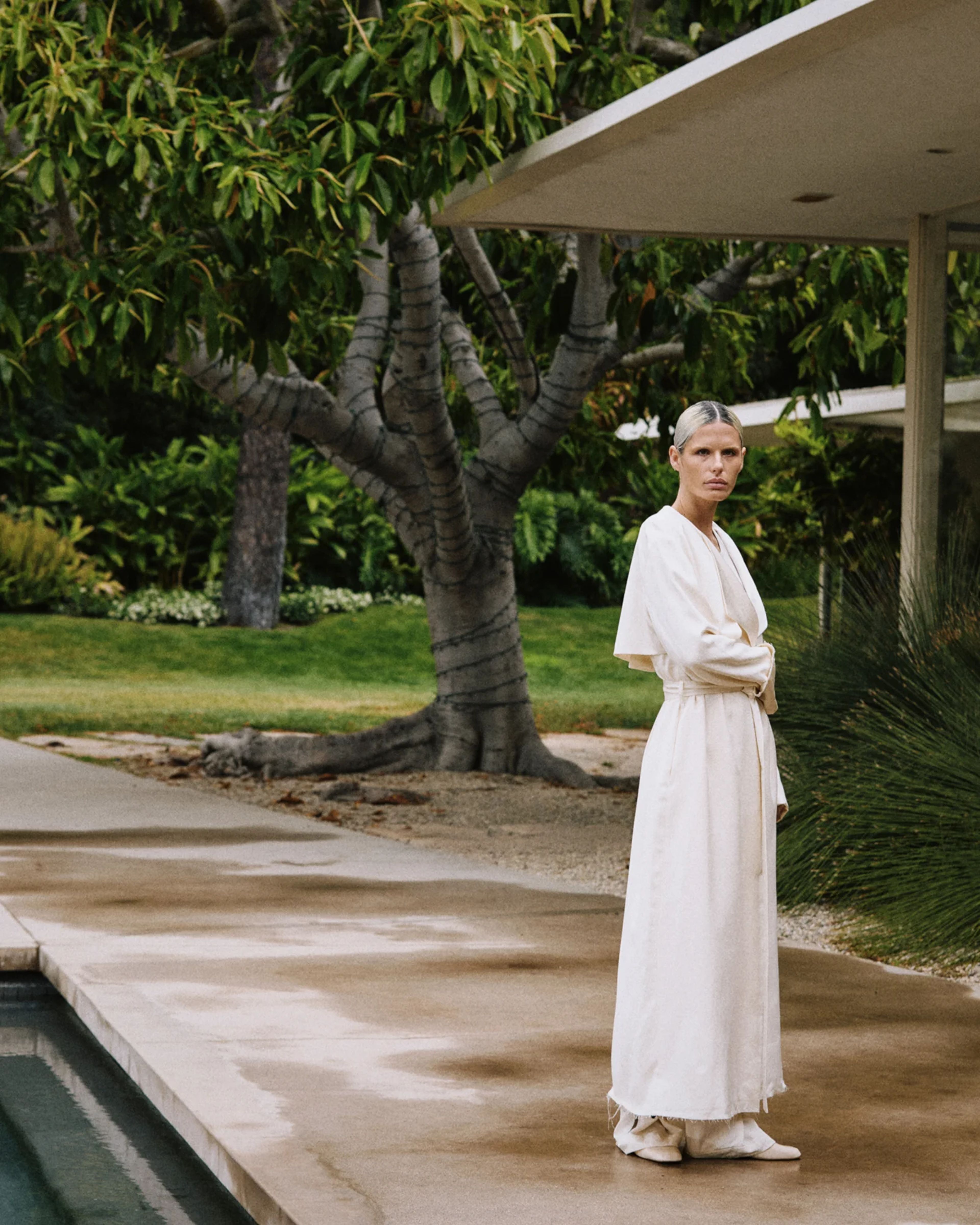 Vela Trench Off White - Image 1