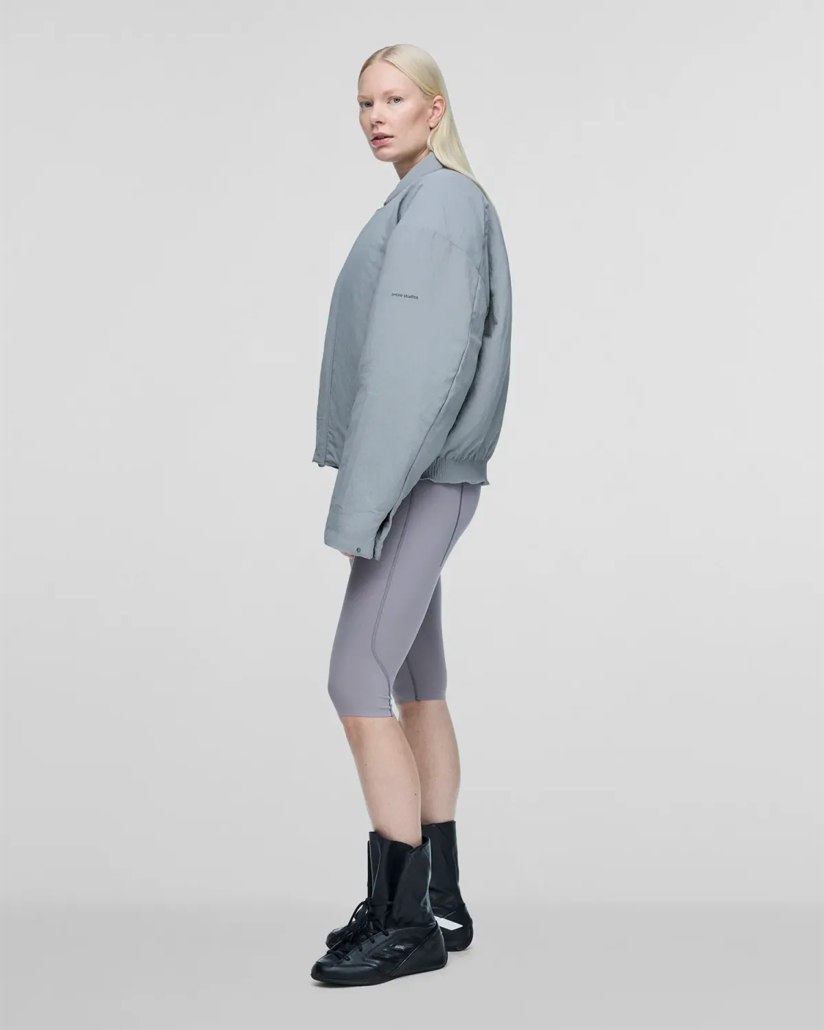 Z.N.E. Bomber Jacket Dove Grey - Image 3