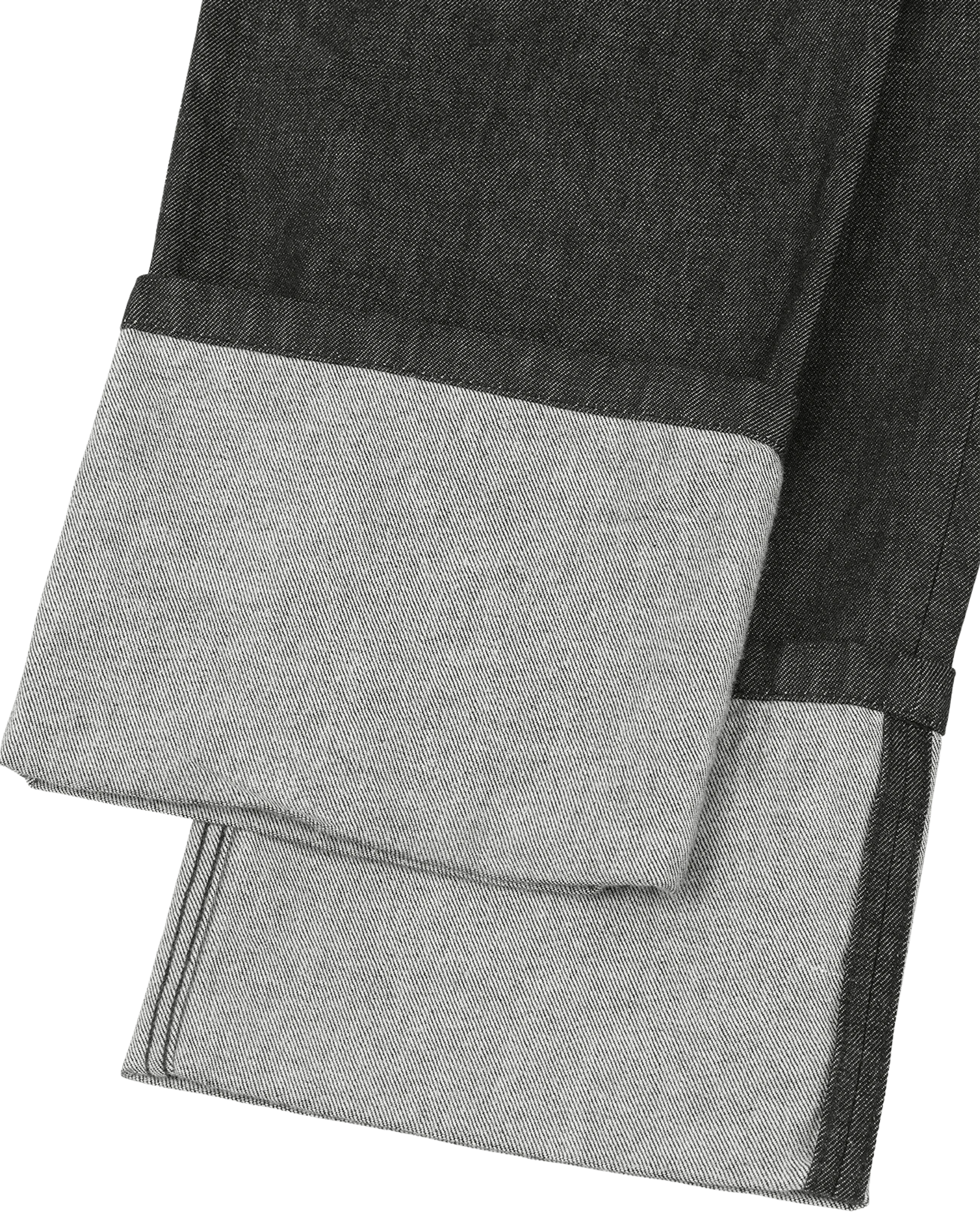 Cuff Jean Raw Black - Image 4