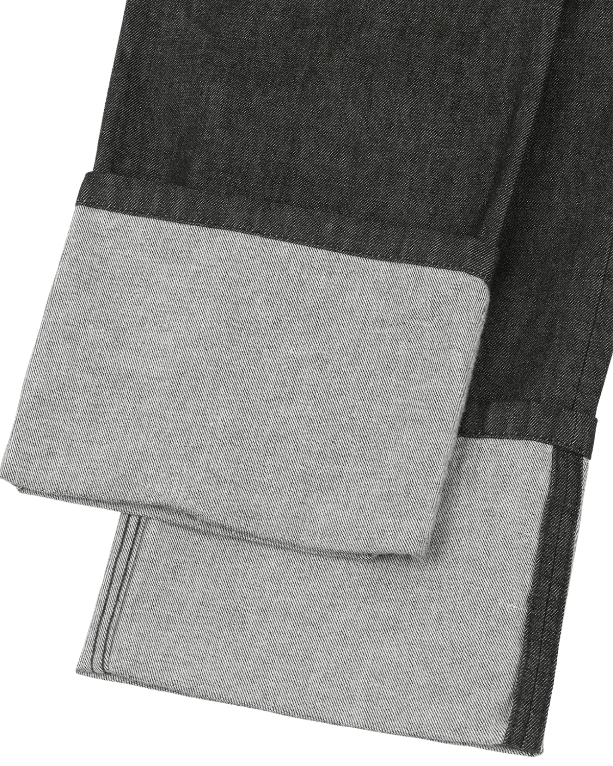 Cuff Jean Raw Black - Image 2