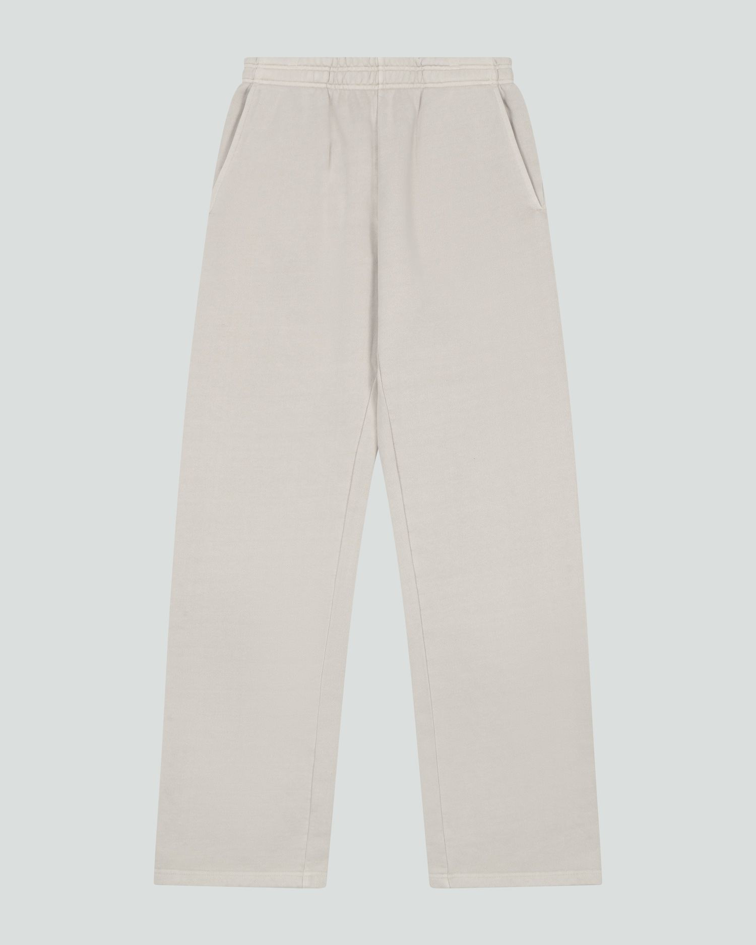 その他 Off white Unfinished slim sweatpant straight leg sweatpant off white - entire studios