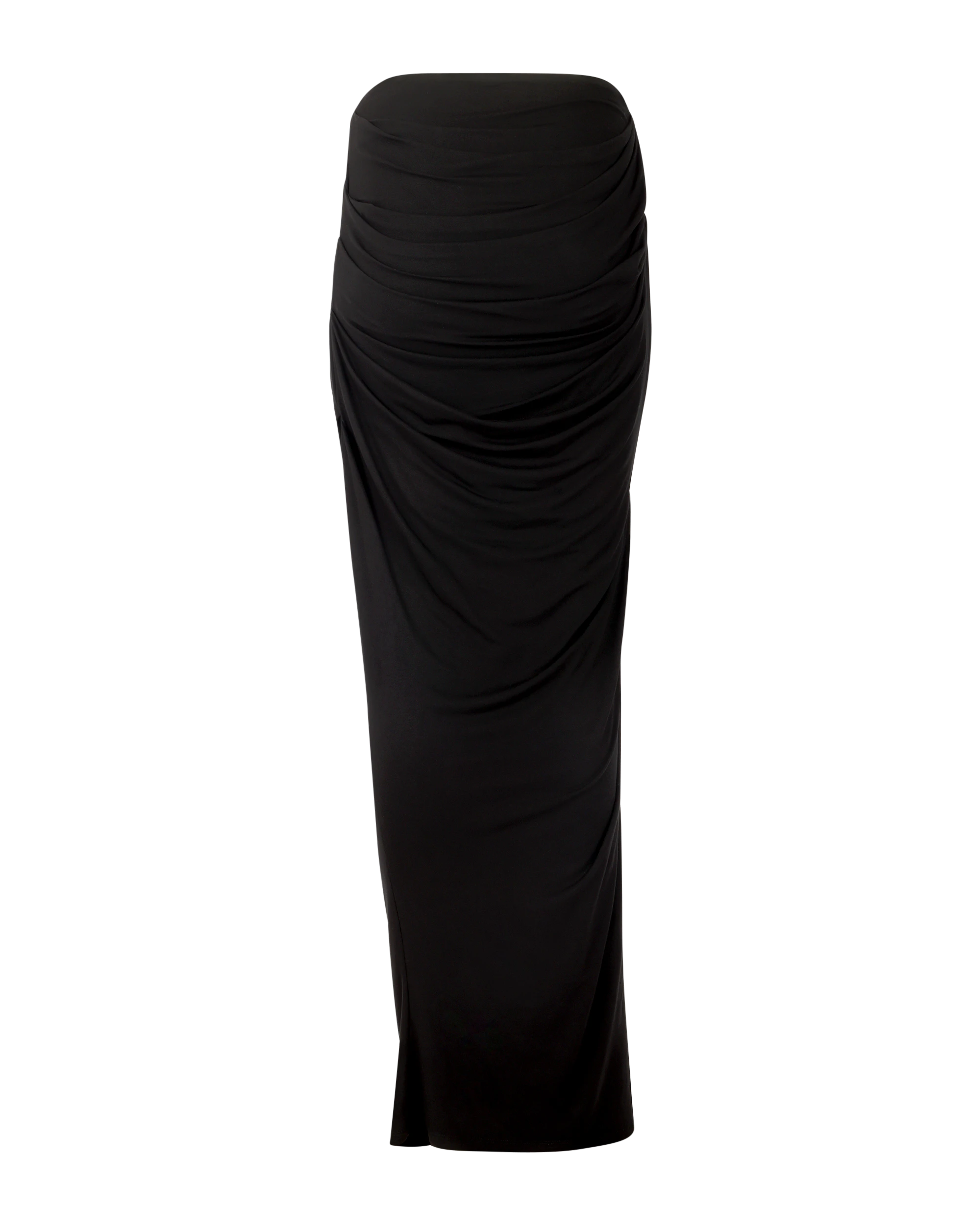 Drape Skirt Black - Image 4