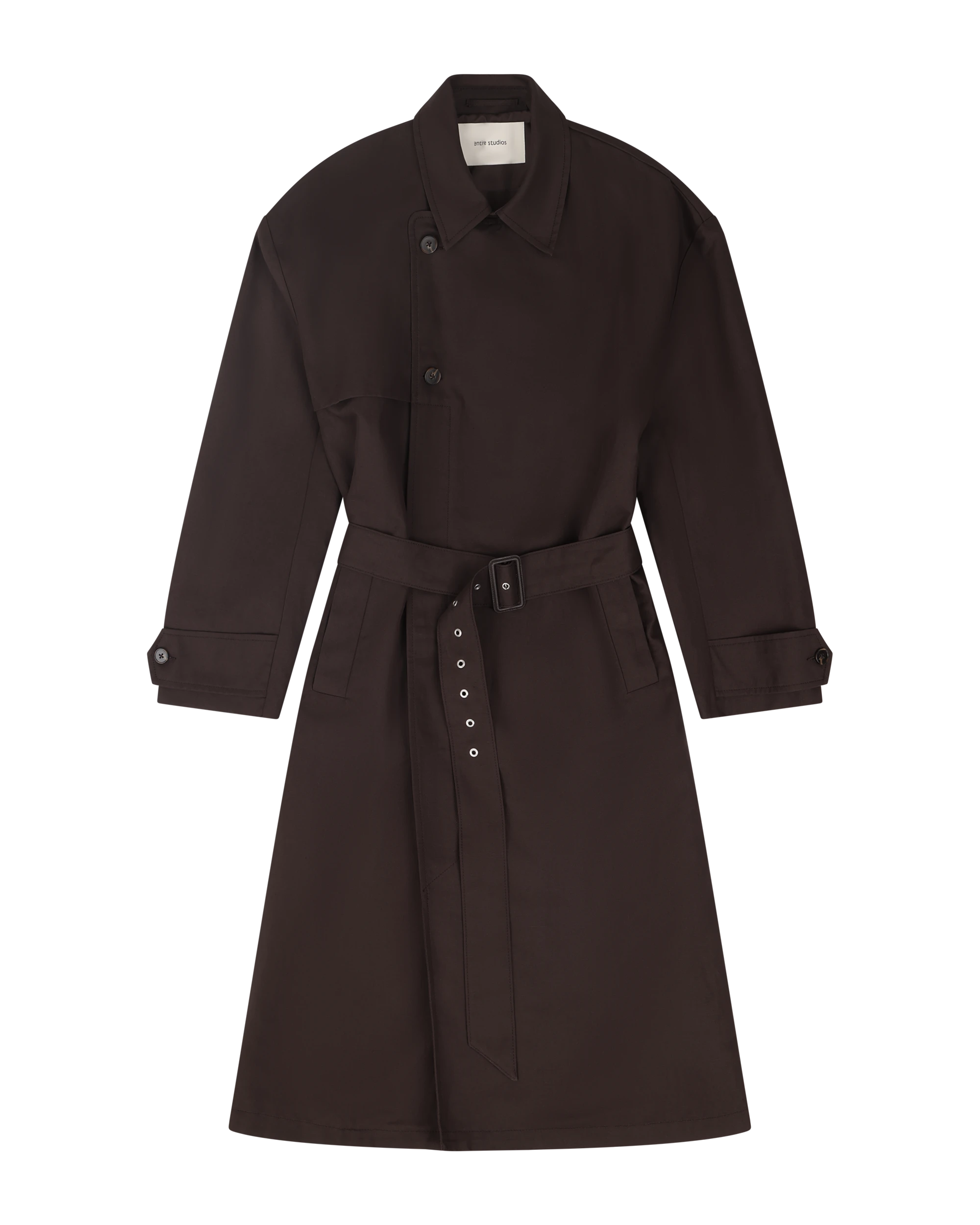 Classic Trench Dark Brown - Image 4