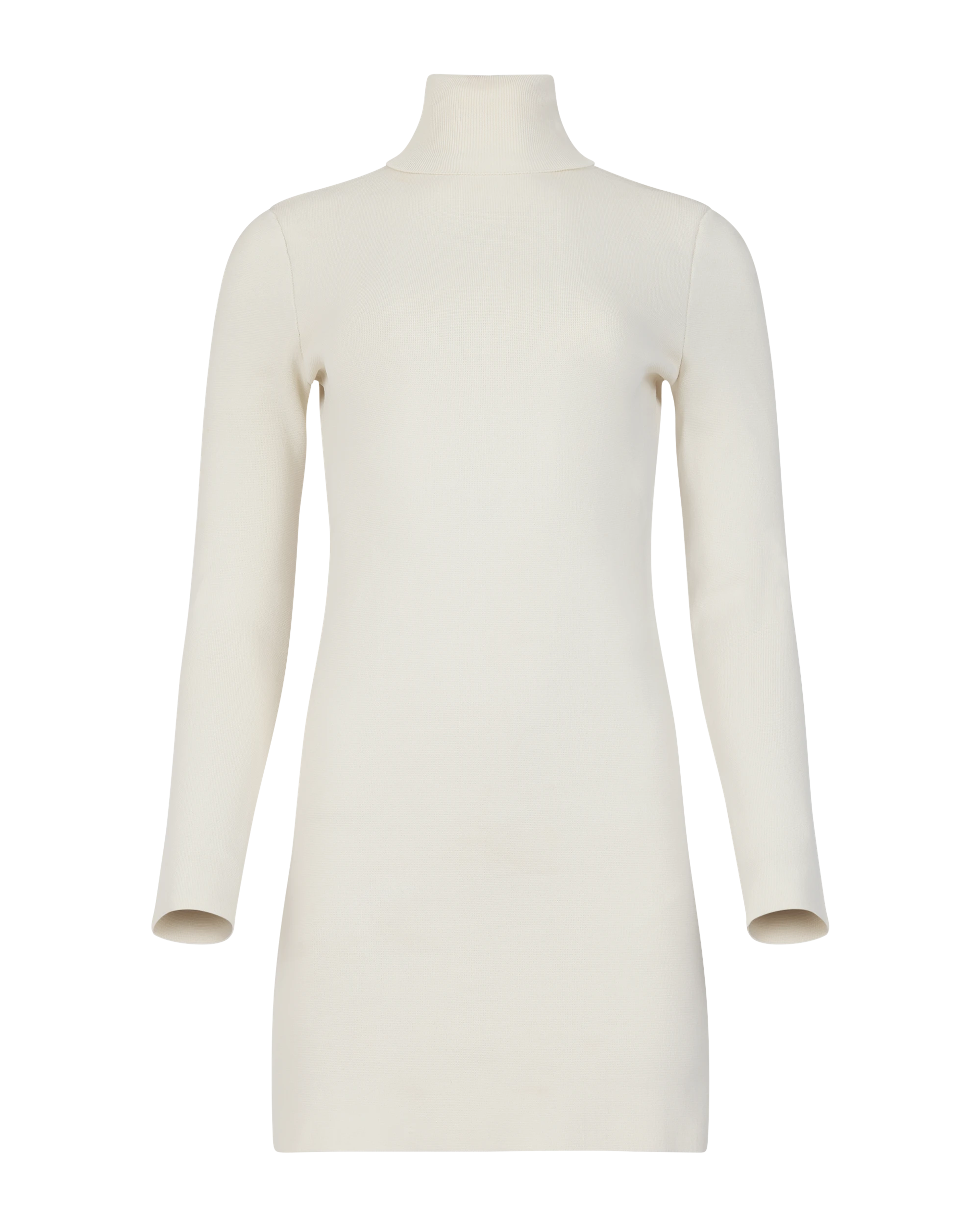 Compressed Mini Dress Off White - Image 4