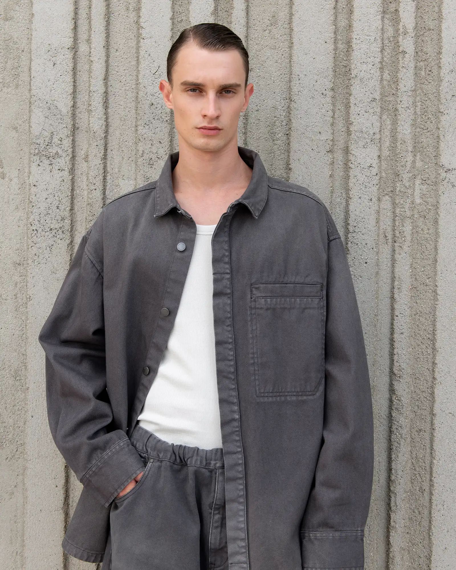 herculean shirt stone light - entire studios herculean shirt stone light - entire studios
