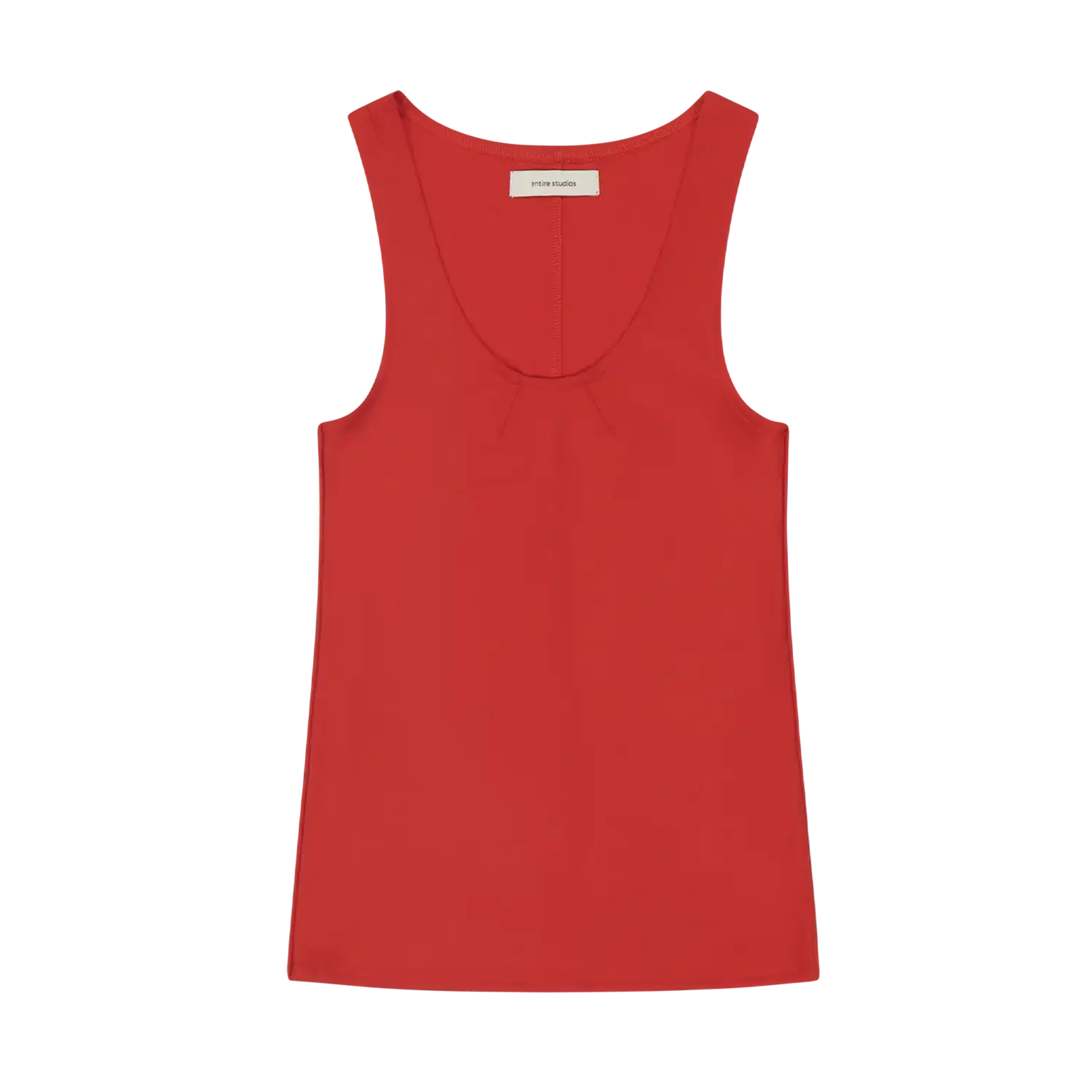 Product stretch-wool-tank-red thumbnail