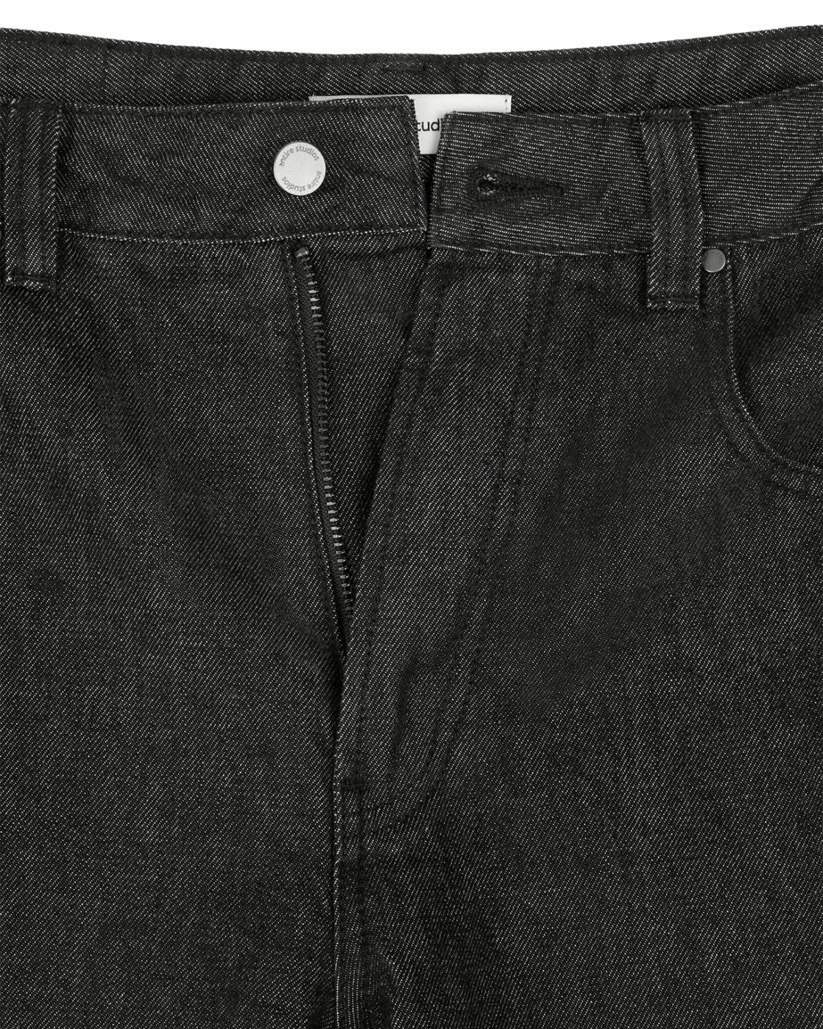 Regular Jean Raw Black - Image 4