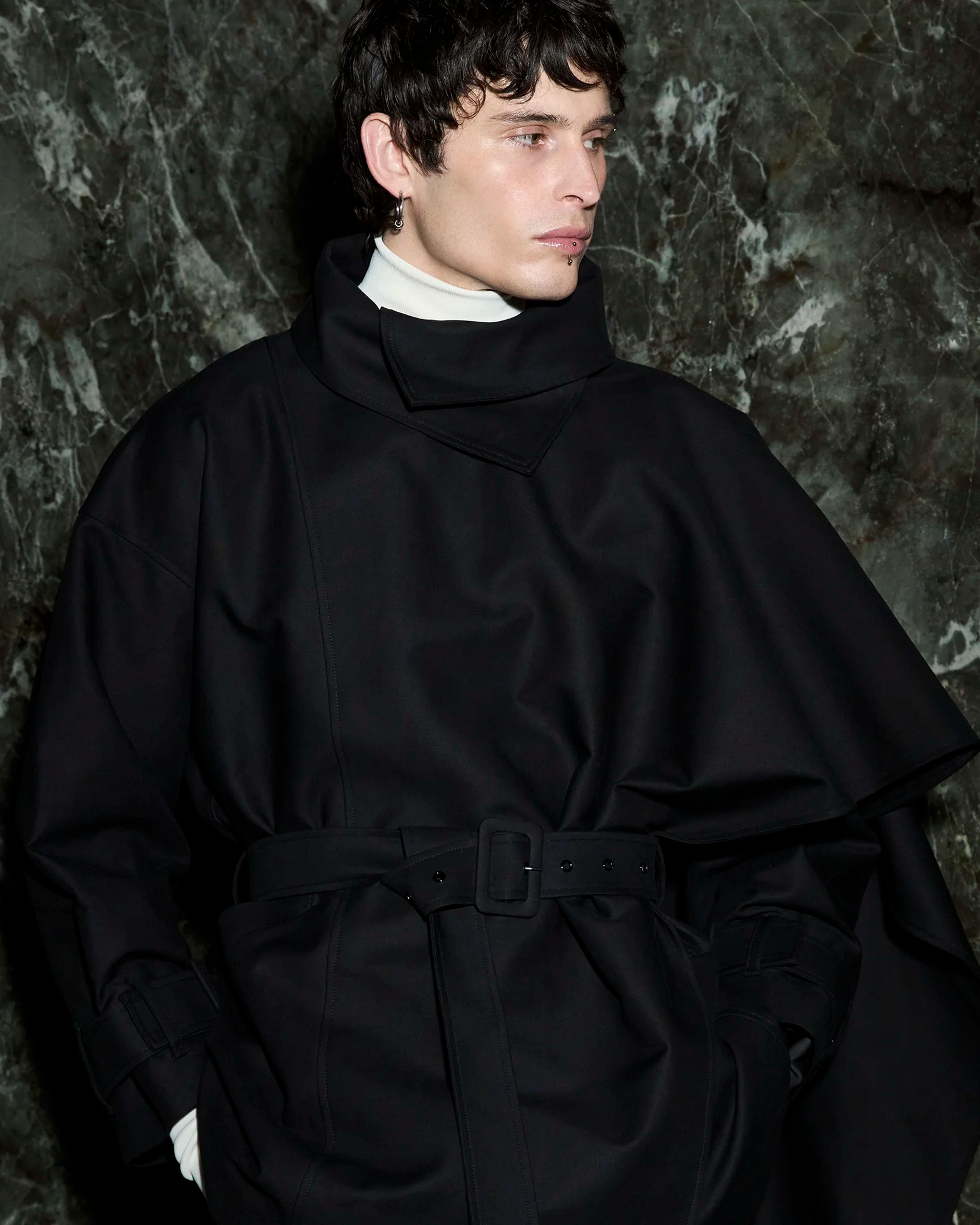 Mini Scarfcoat Black - Image 1