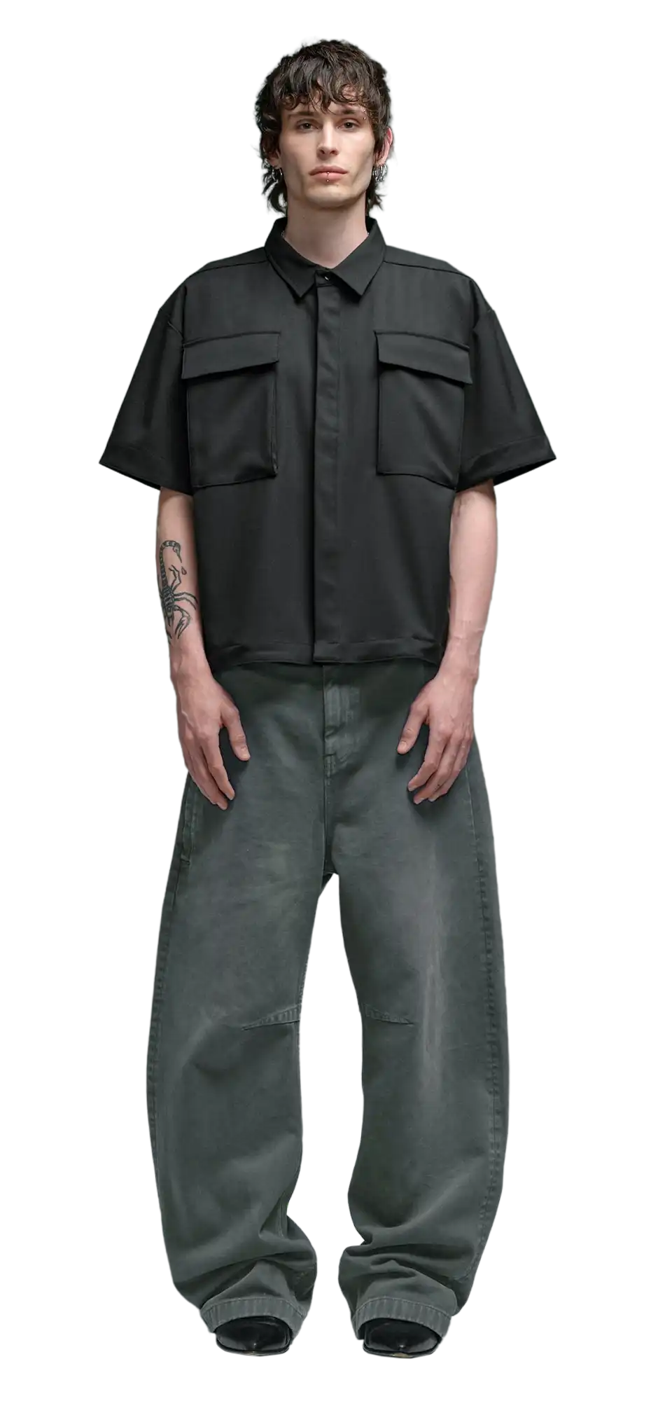 duty shirt black - entire studios duty shirt black - entire studios