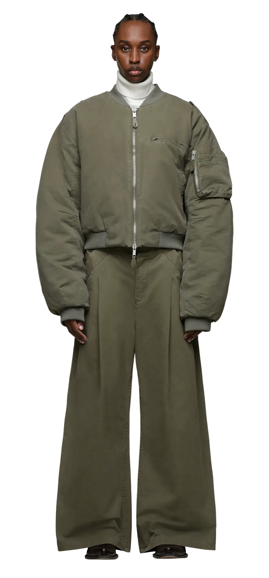 A4 bomber jacket in green Entire Studios A-4 BomberJacket XS