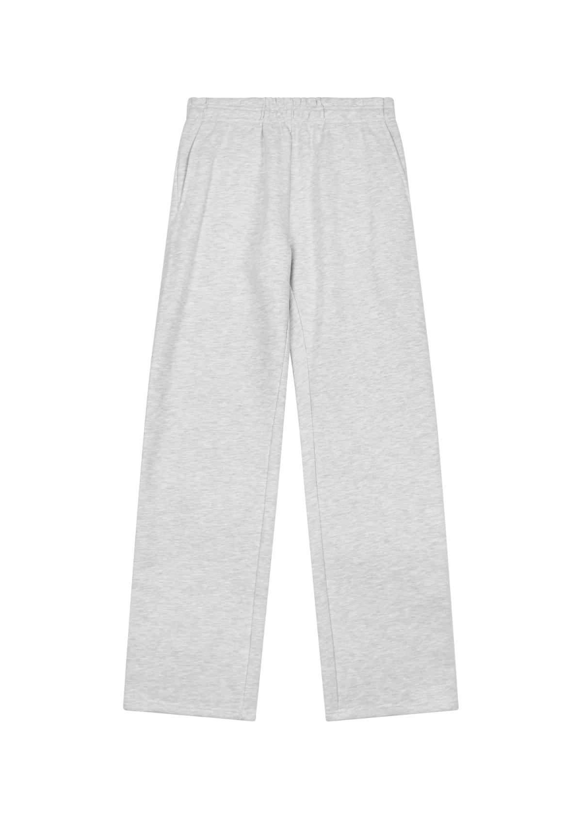 entire studios light gray ストレートパンツ straight leg sweatpant heather grey - entire studios