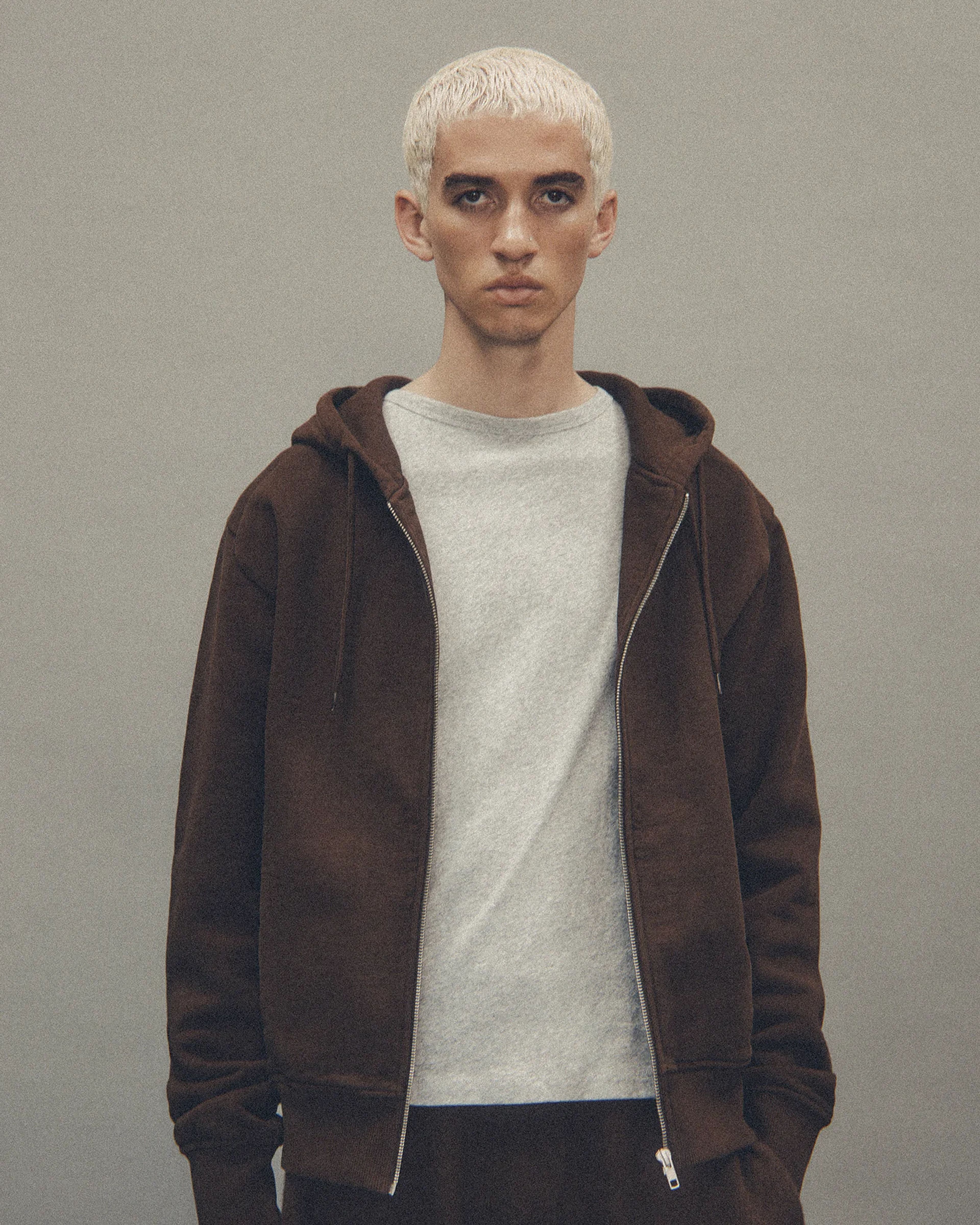 Slim Zip Up Brunette - Image 2