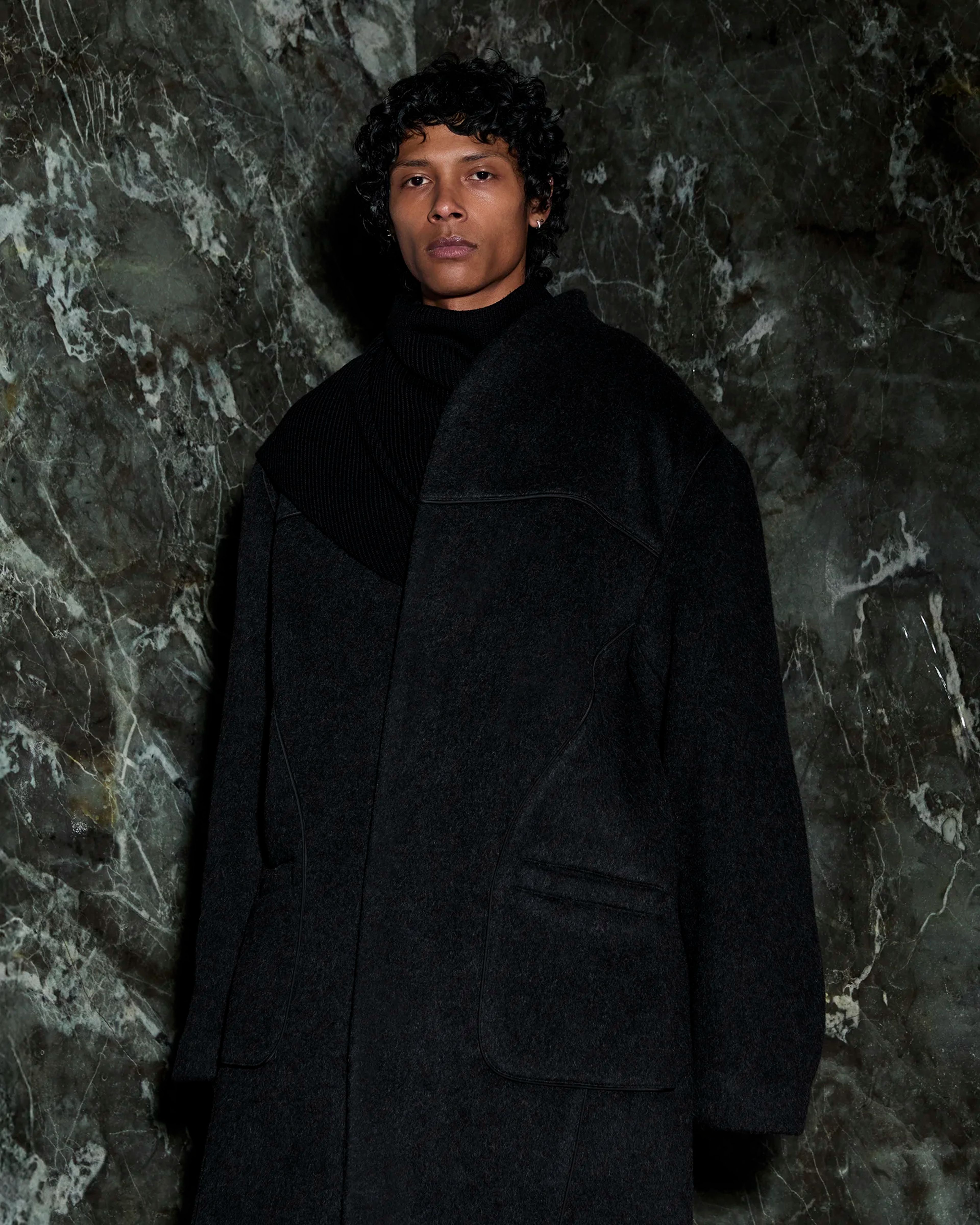 Fuzzy Coat Black - Image 1