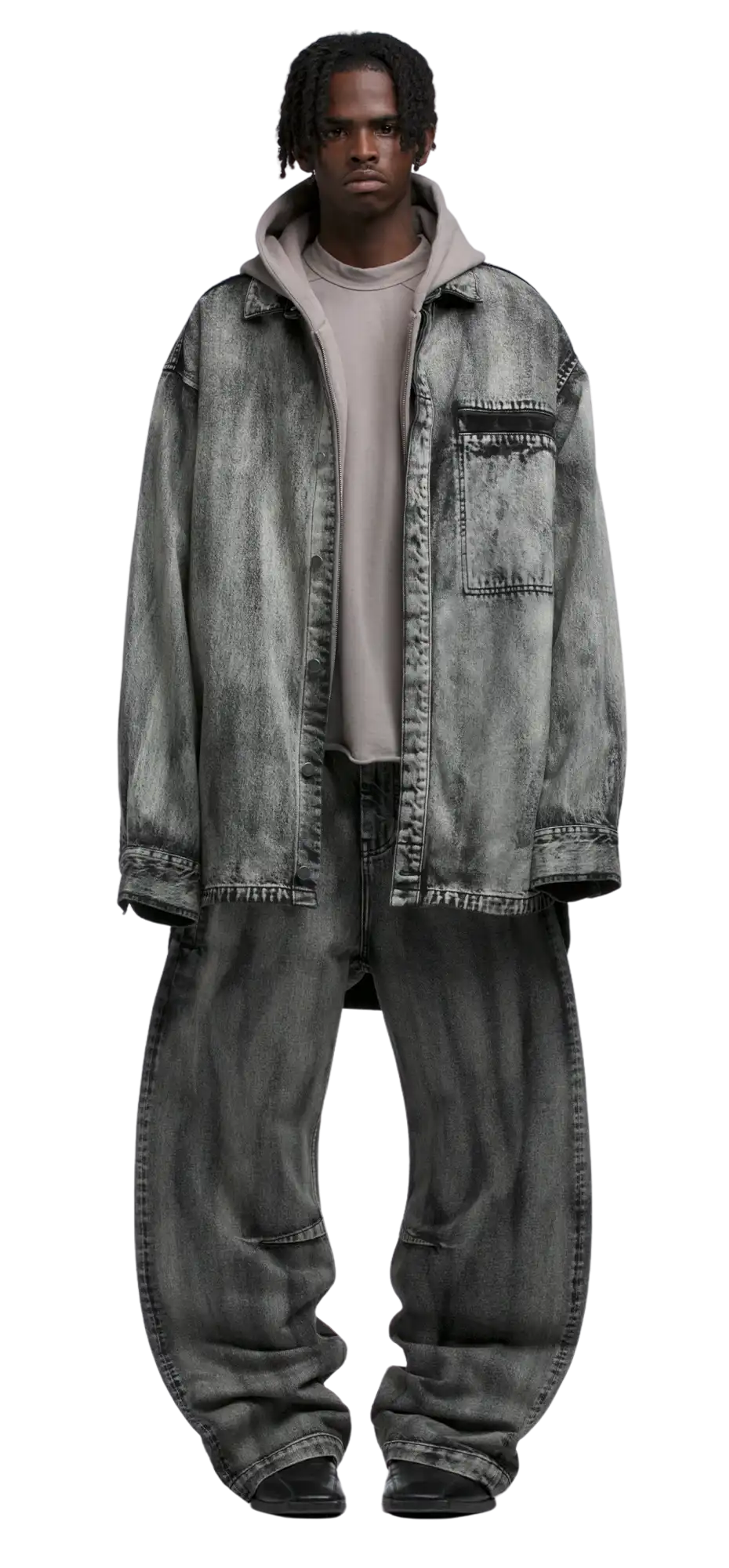 herculean-shirt-chargrill character front view