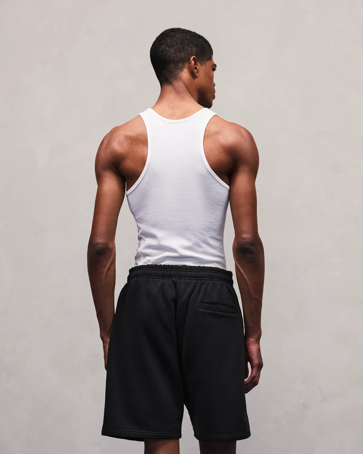 Muscle Tank Top White - Image 2