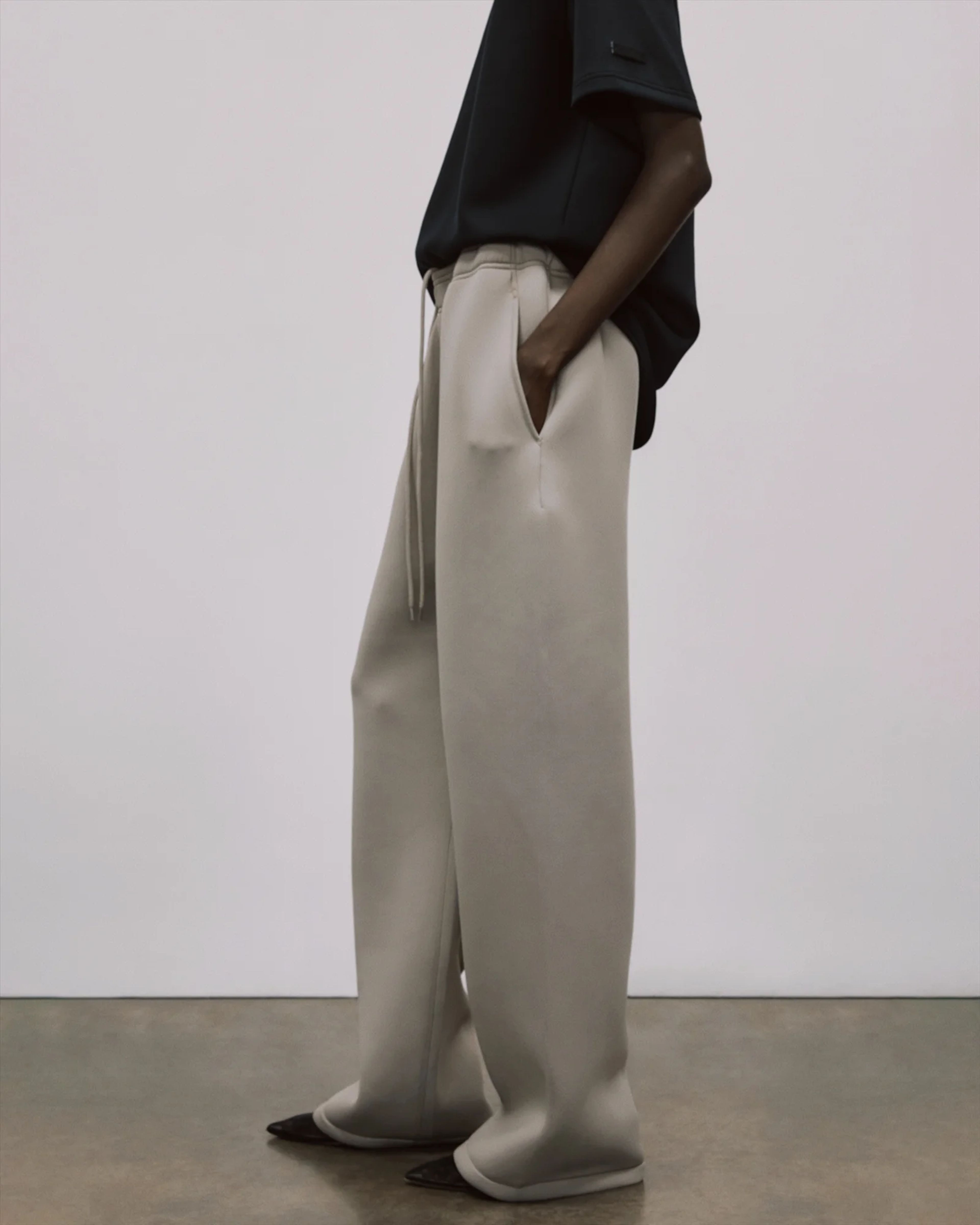 Straight Leg Scuba Sweat Clay - Image 3