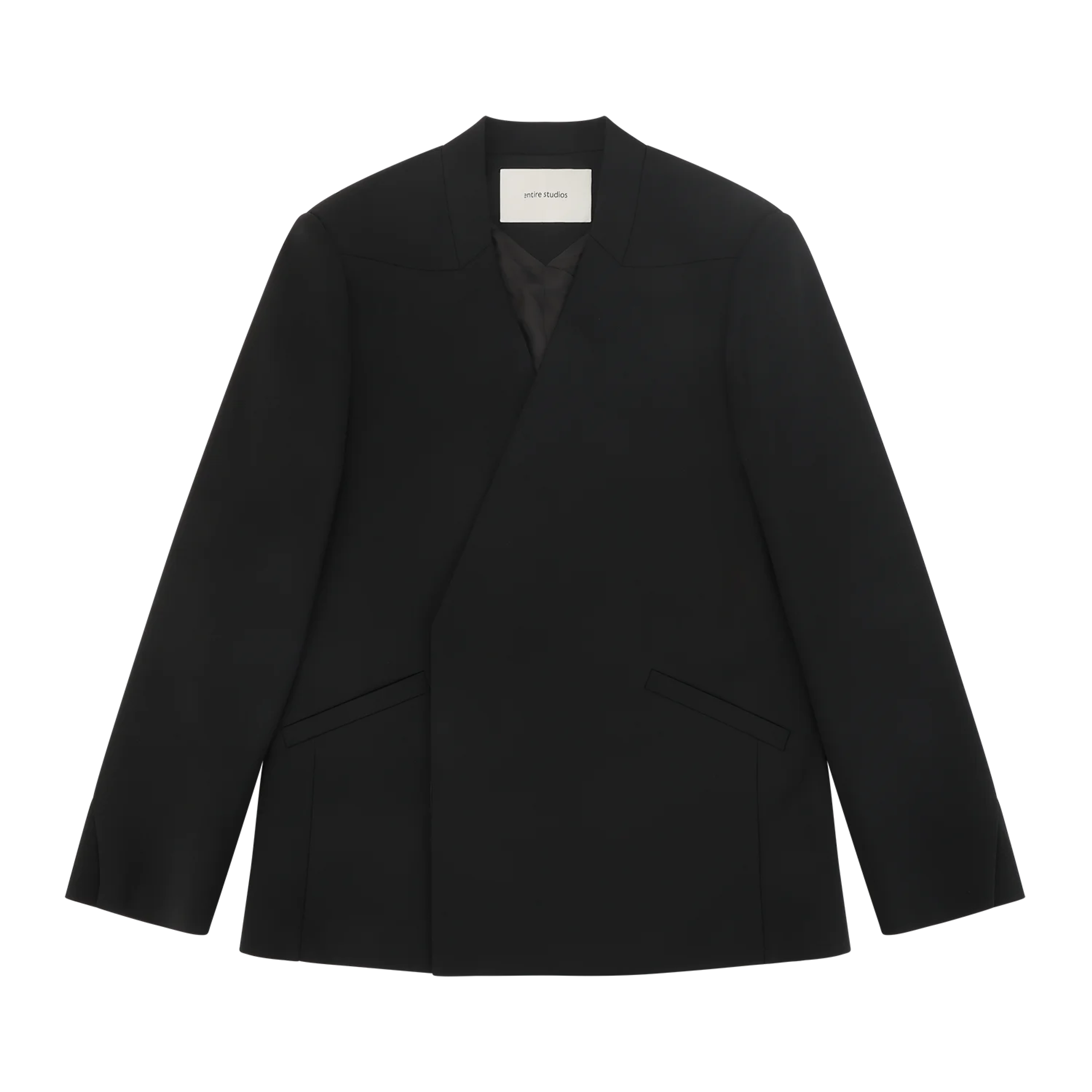 Product common-tailored-jacket-black-wool thumbnail