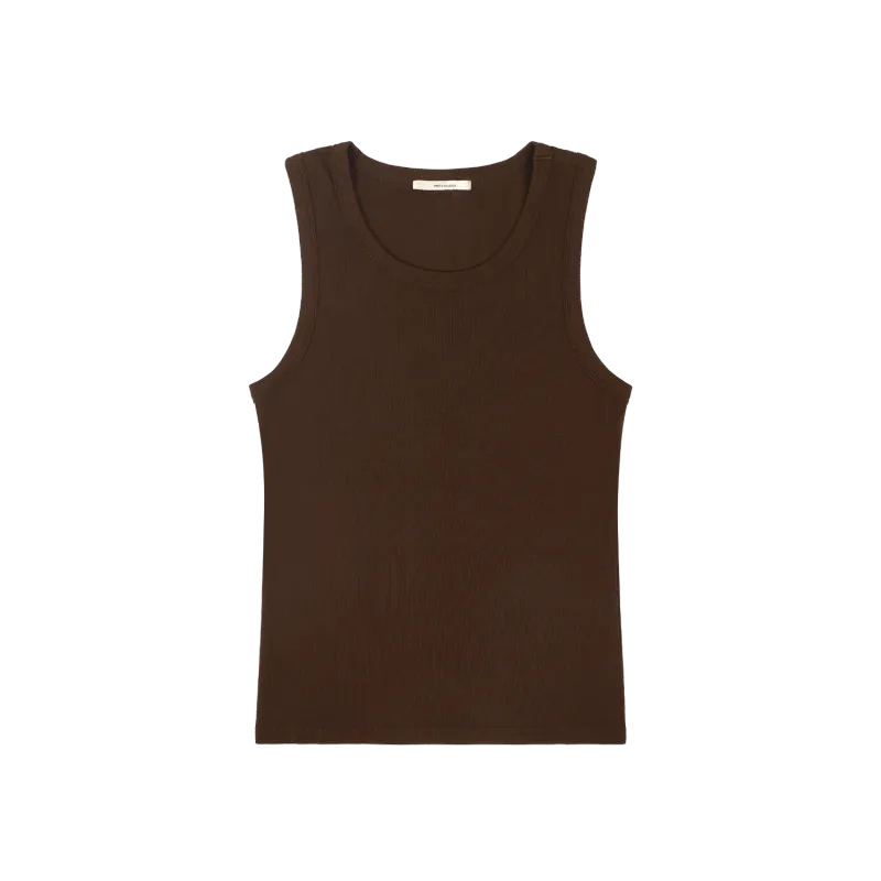rib-tank-brunette garment view