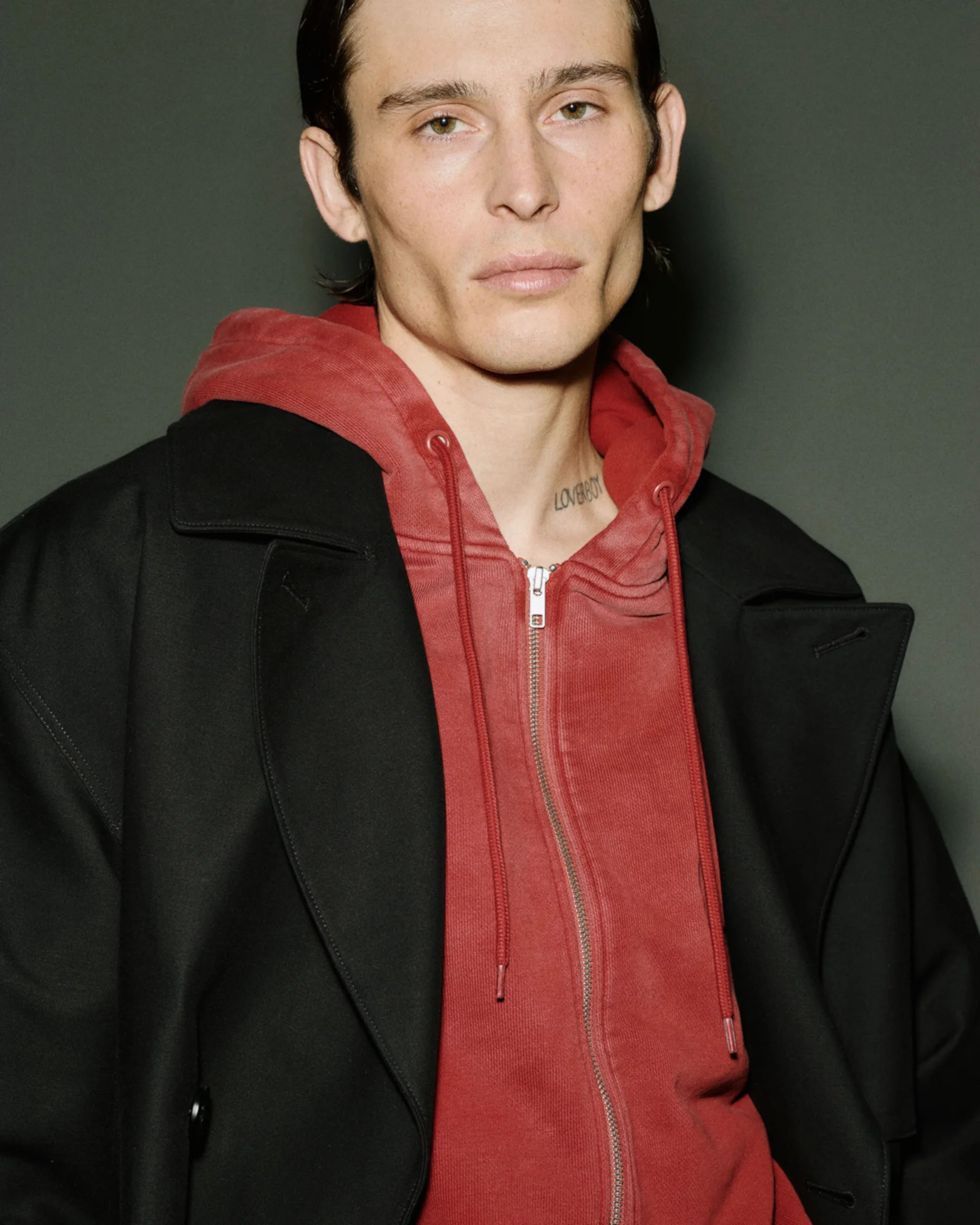 Slim Zip Up Red Clay - Image 5