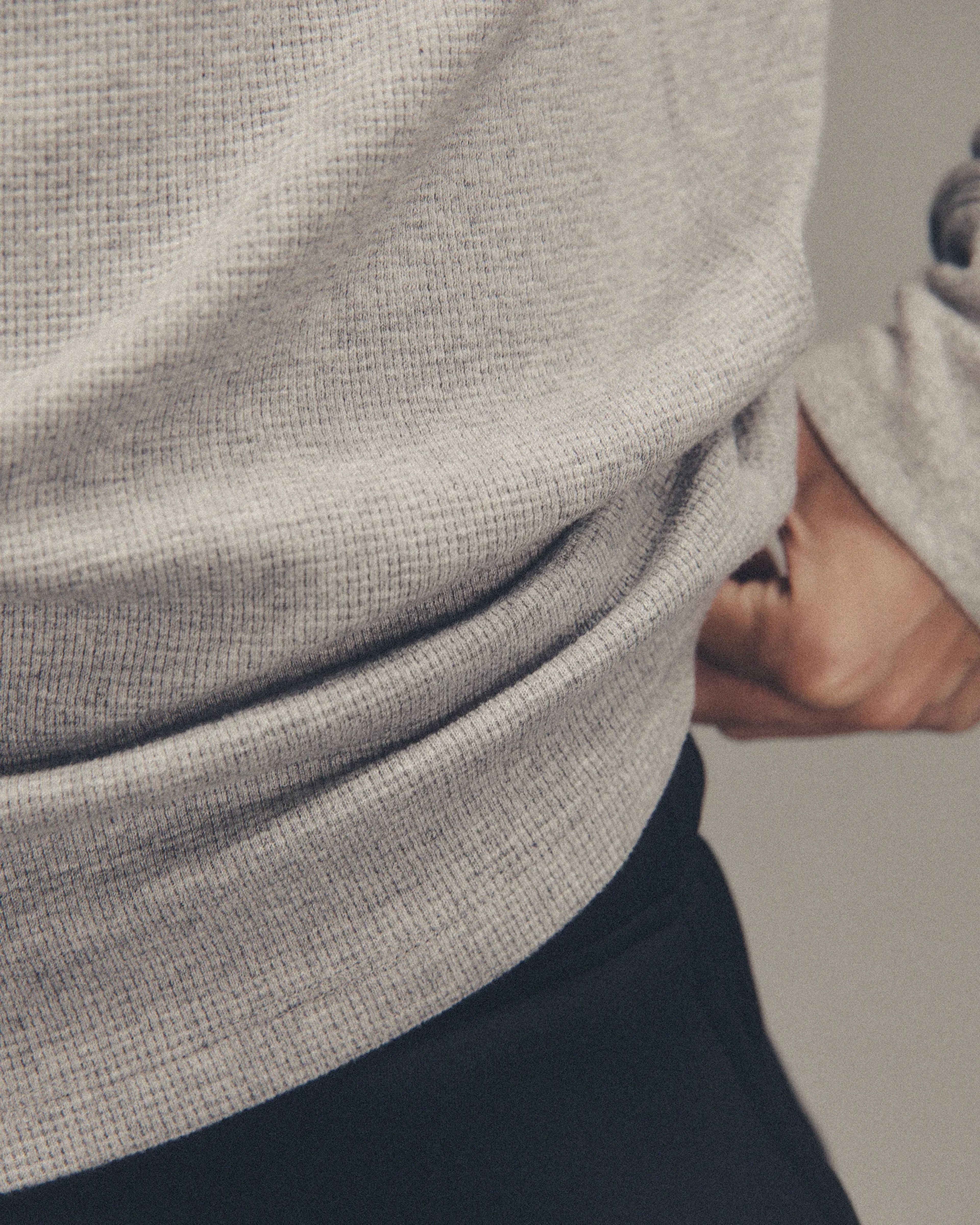 Thermal Long Sleeve Grey Marle - Image 3