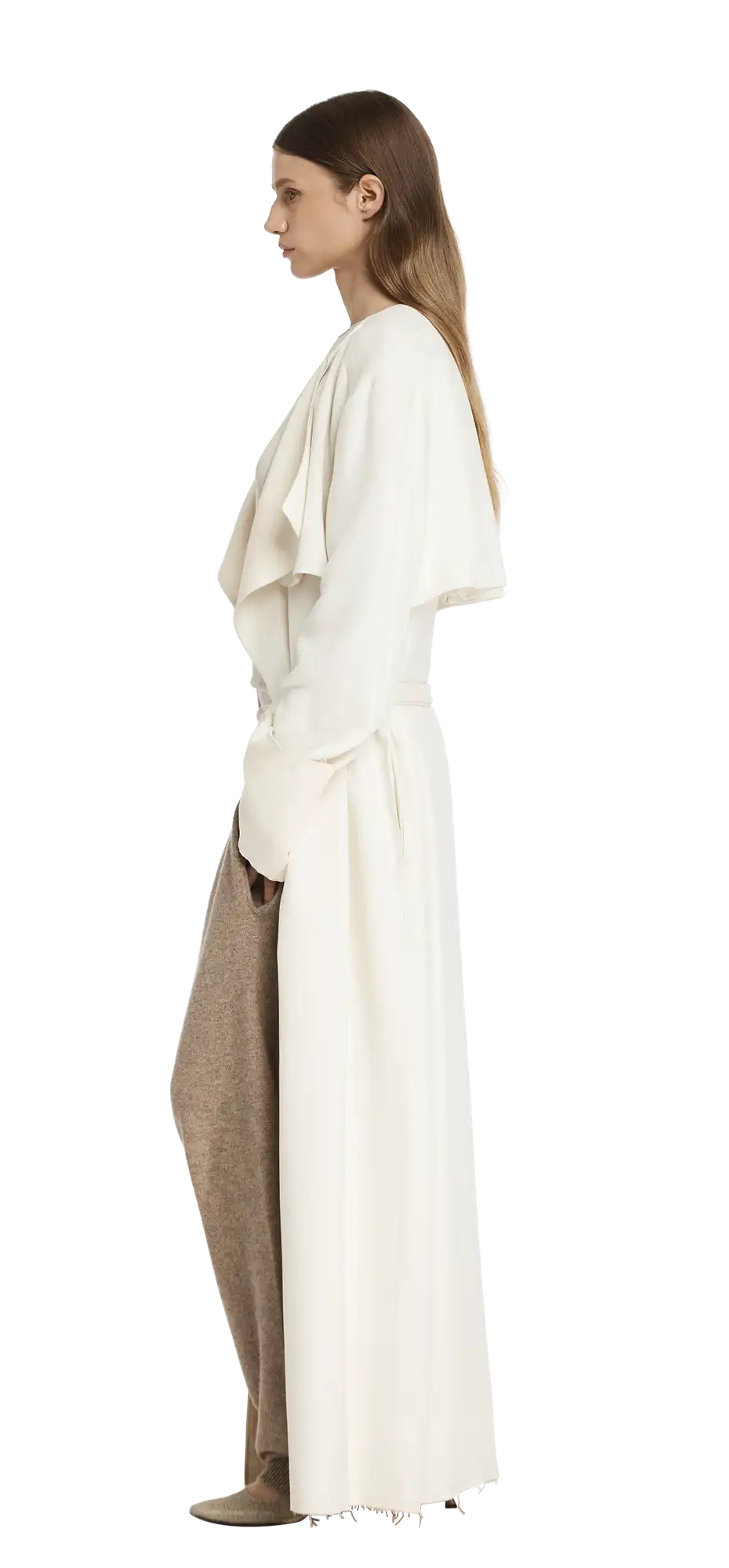 vela-trench-off-white character left view