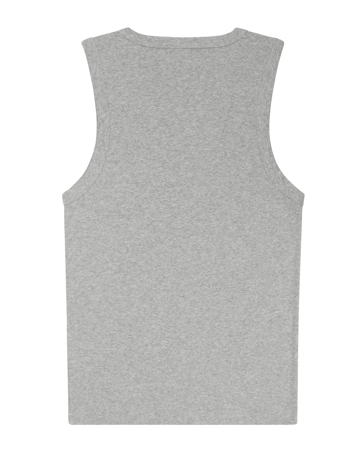 Rib Tank Grey Marle - Image 5