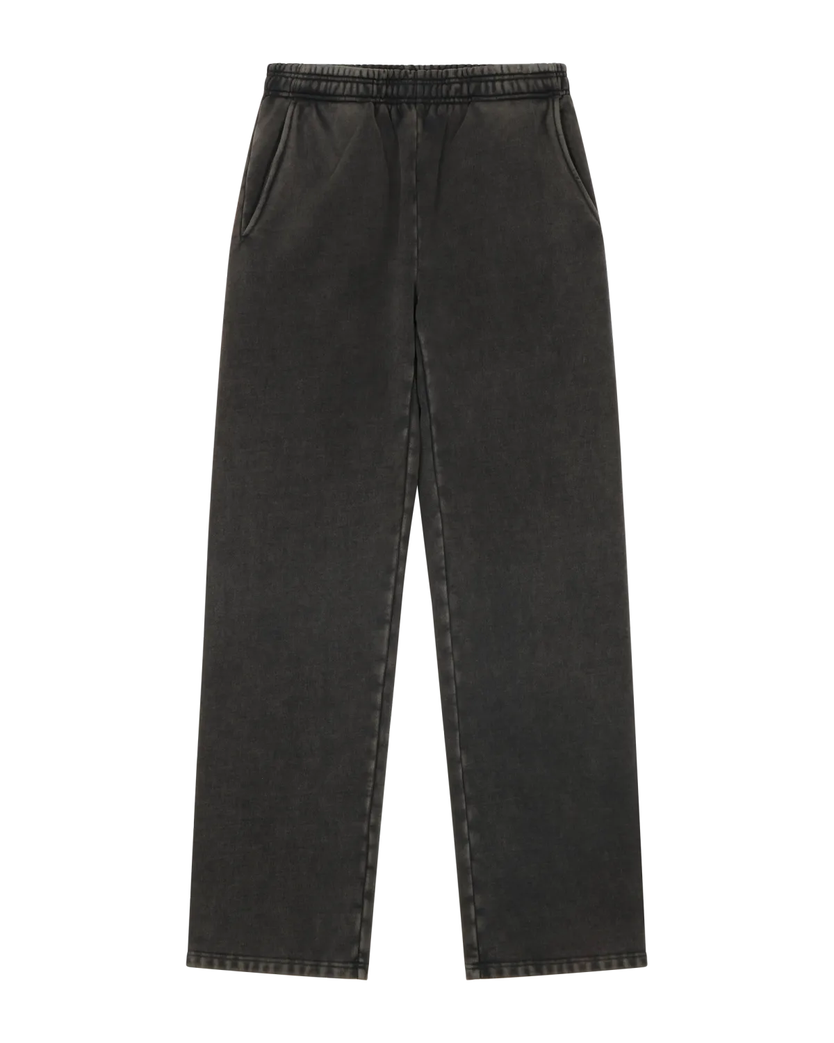 Straight Leg Sweatpant Washed Black - Image 3