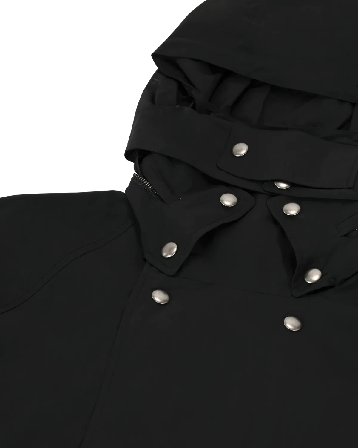Jack Raincoat Black Nylon - Image 4