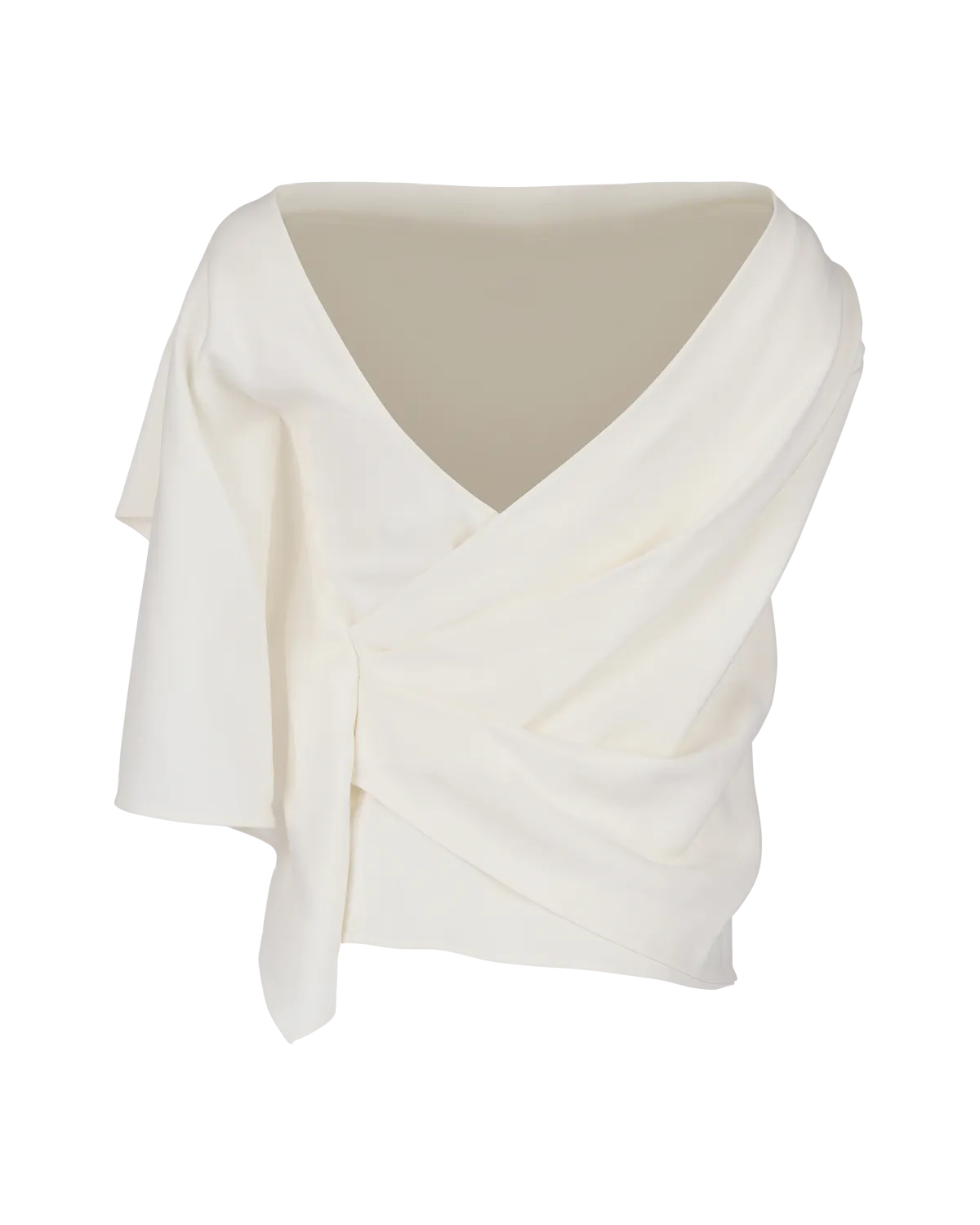 Odeon Draped Top Cream - Image 4
