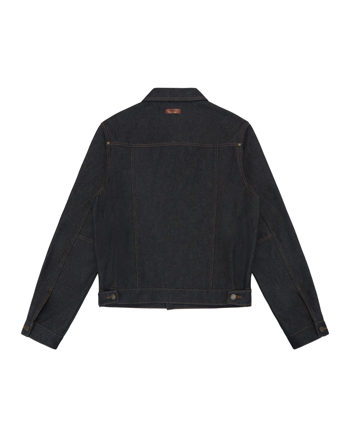 Classic Denim Jacket Raw Indigo - Image 5