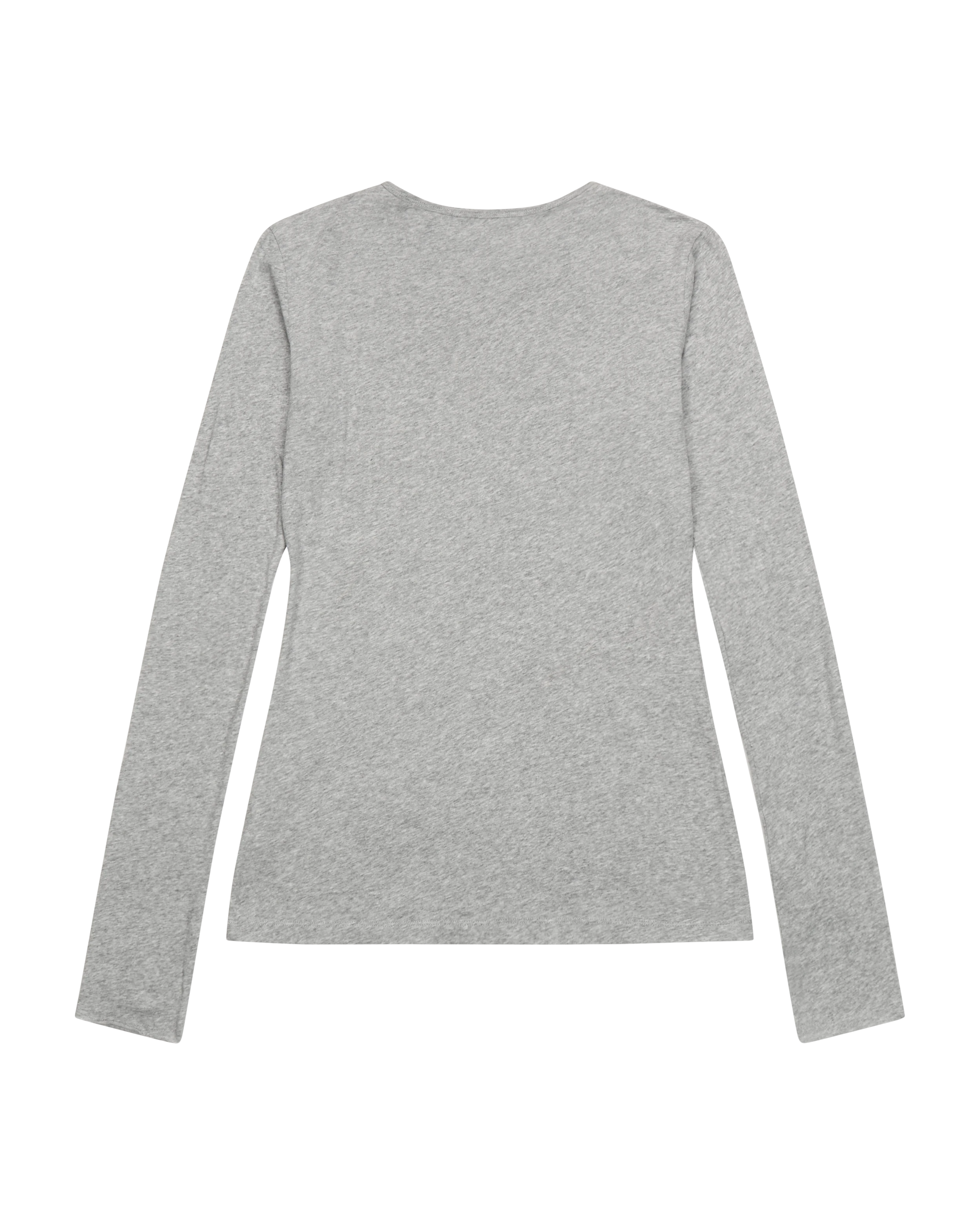 Sheer Long Sleeve Grey Marle - Image 8