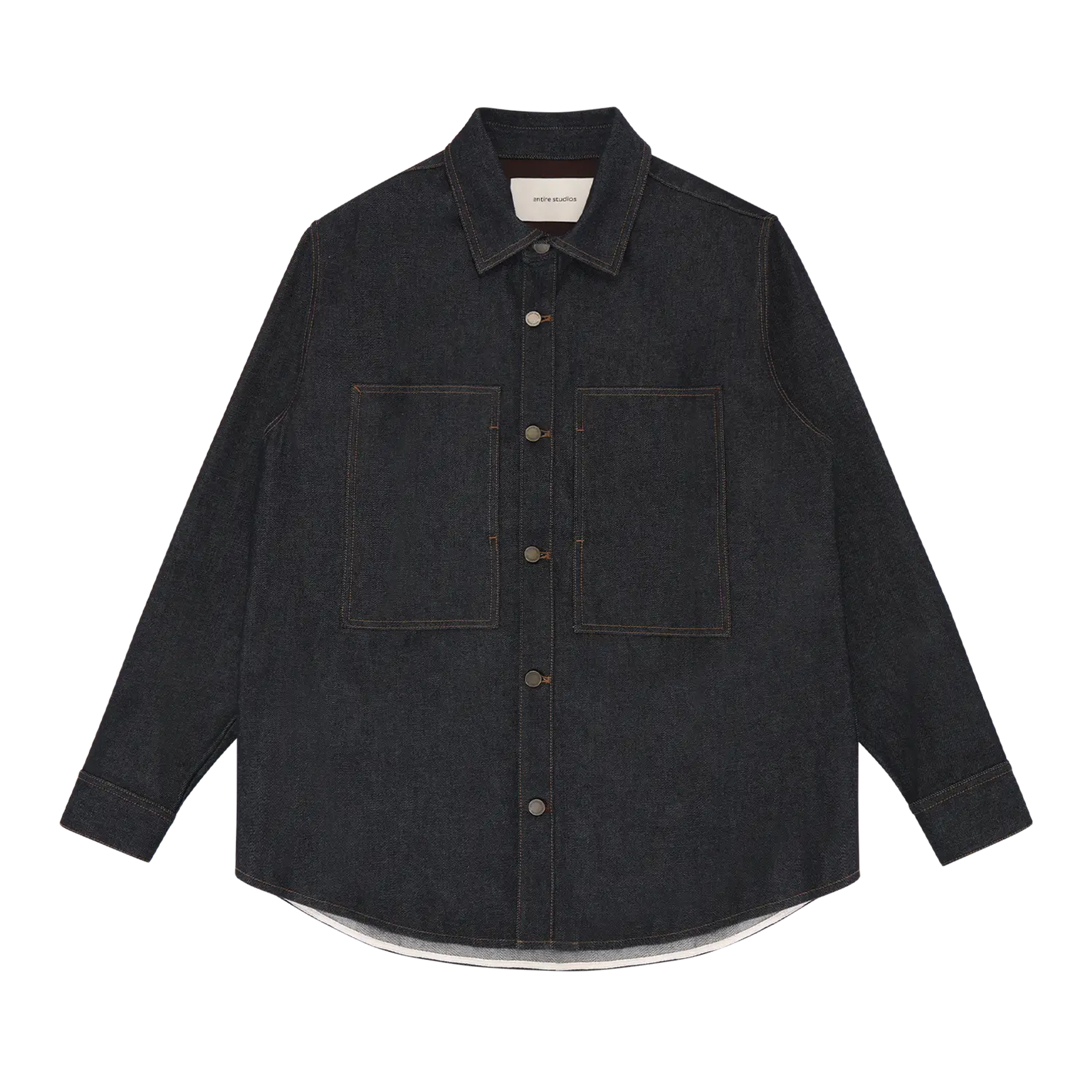 denim-shirt-raw-indigo garment view