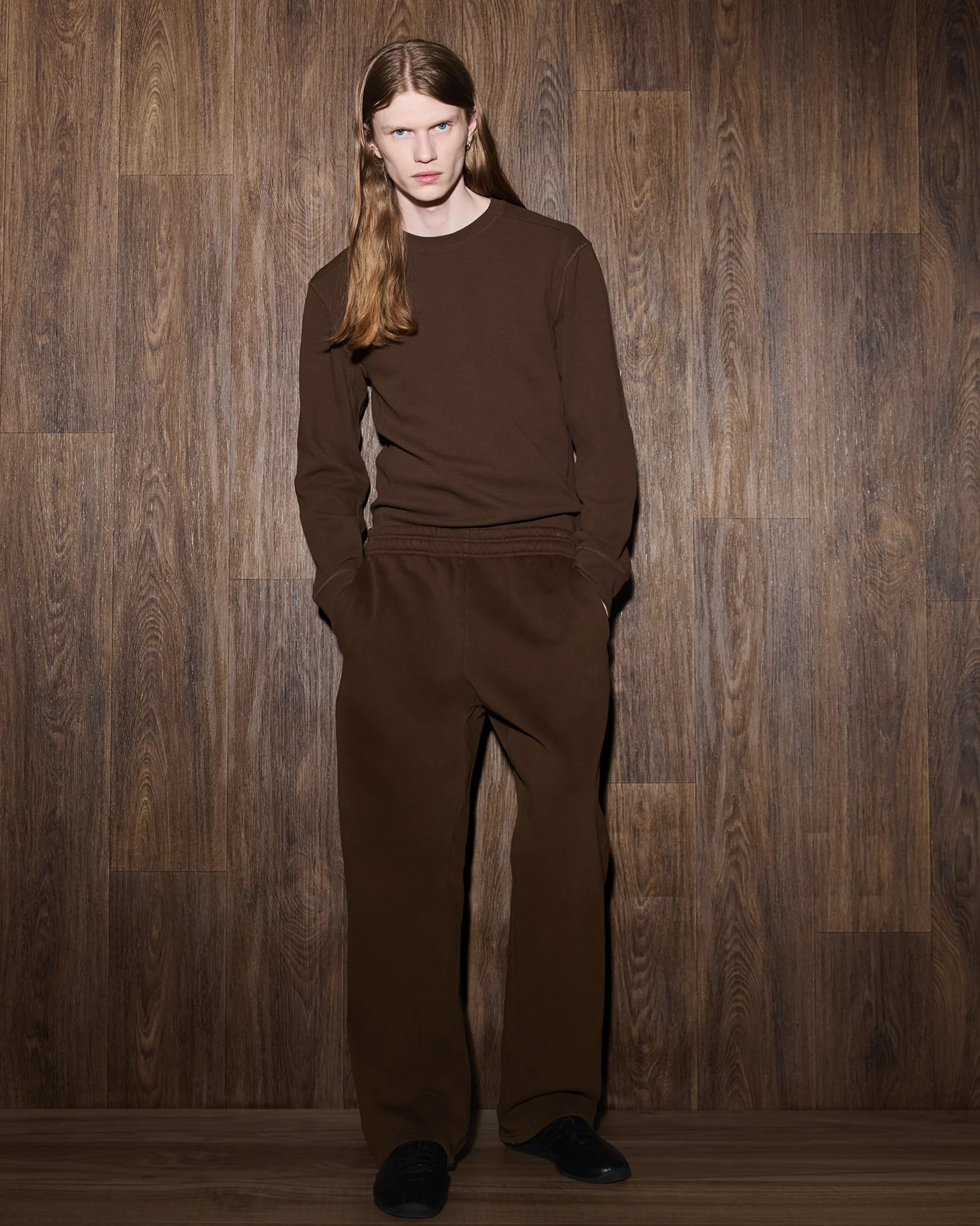 Straight Leg Sweatpant Brunette - Image 2