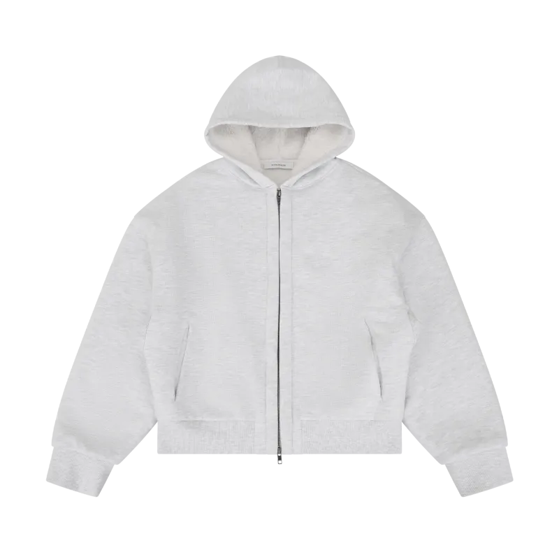 sherpa-hood-heather-grey garment view