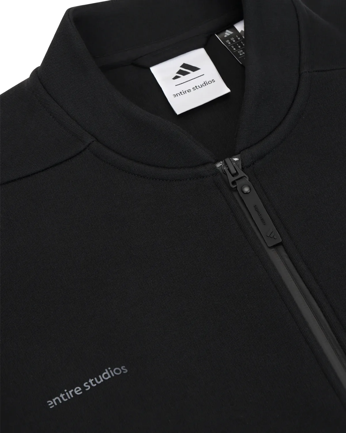Z.N.E. Full Zip Knit Black - Image 8