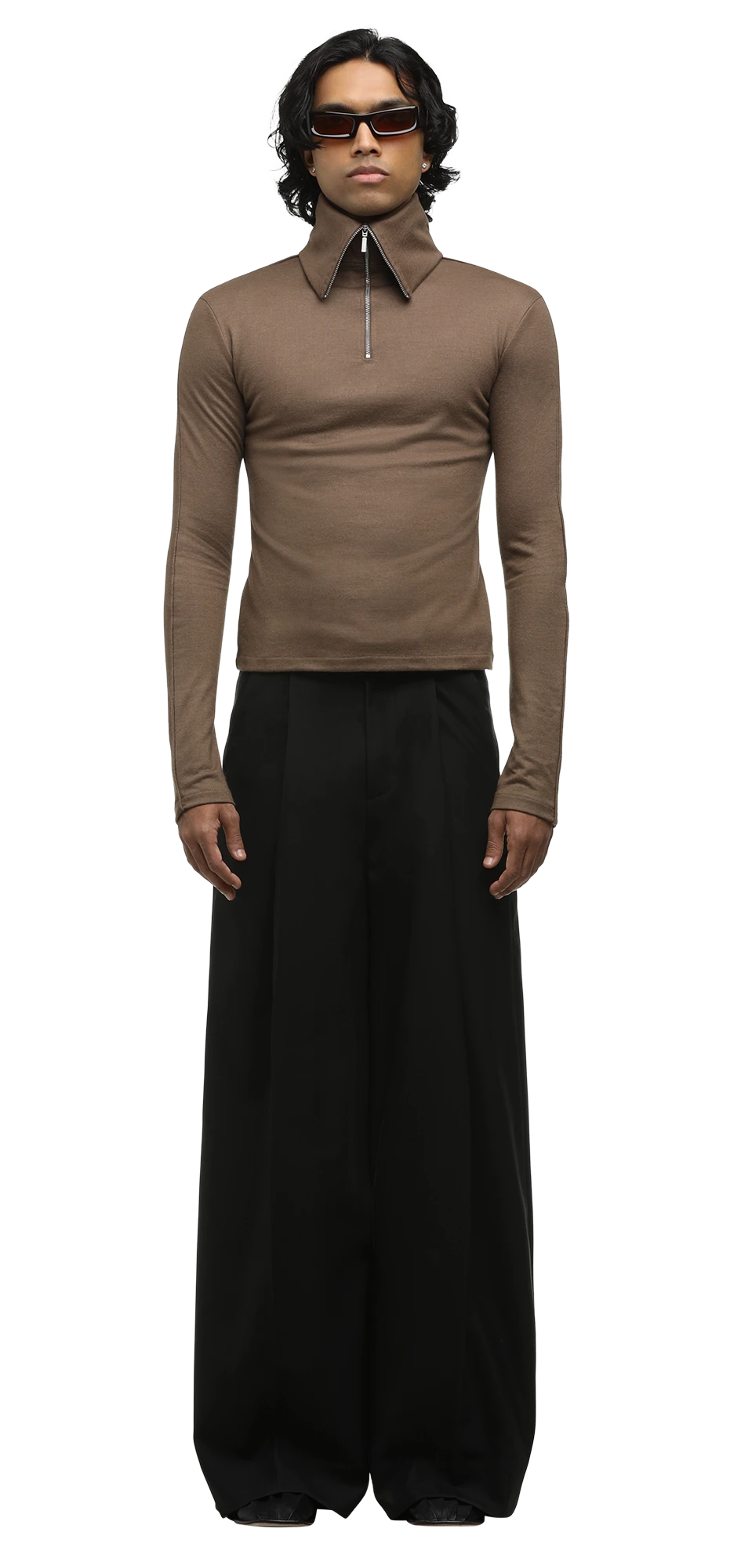 apex-wool-top-coffee character front view