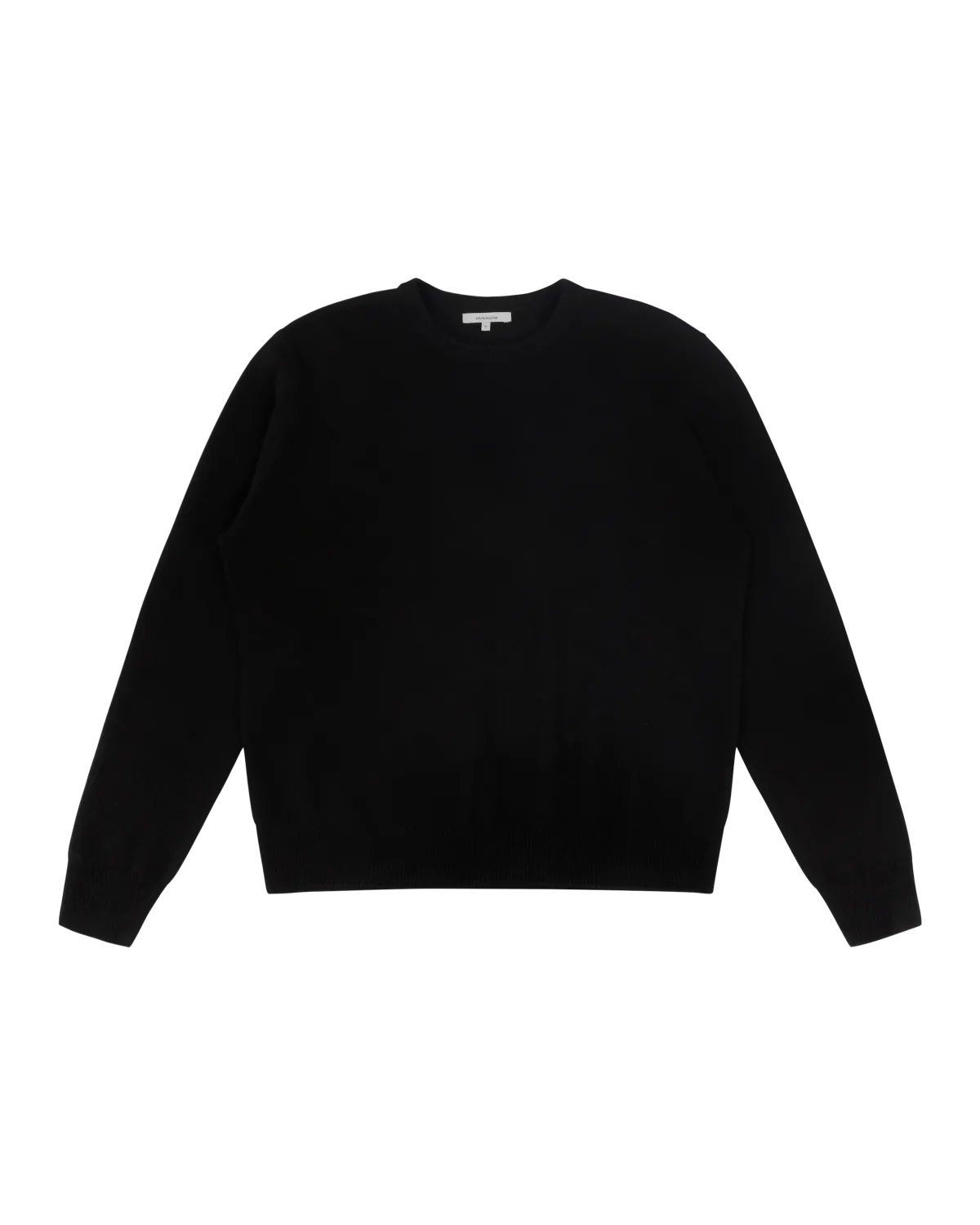Knit Cashmere Crewneck Black - Image 5