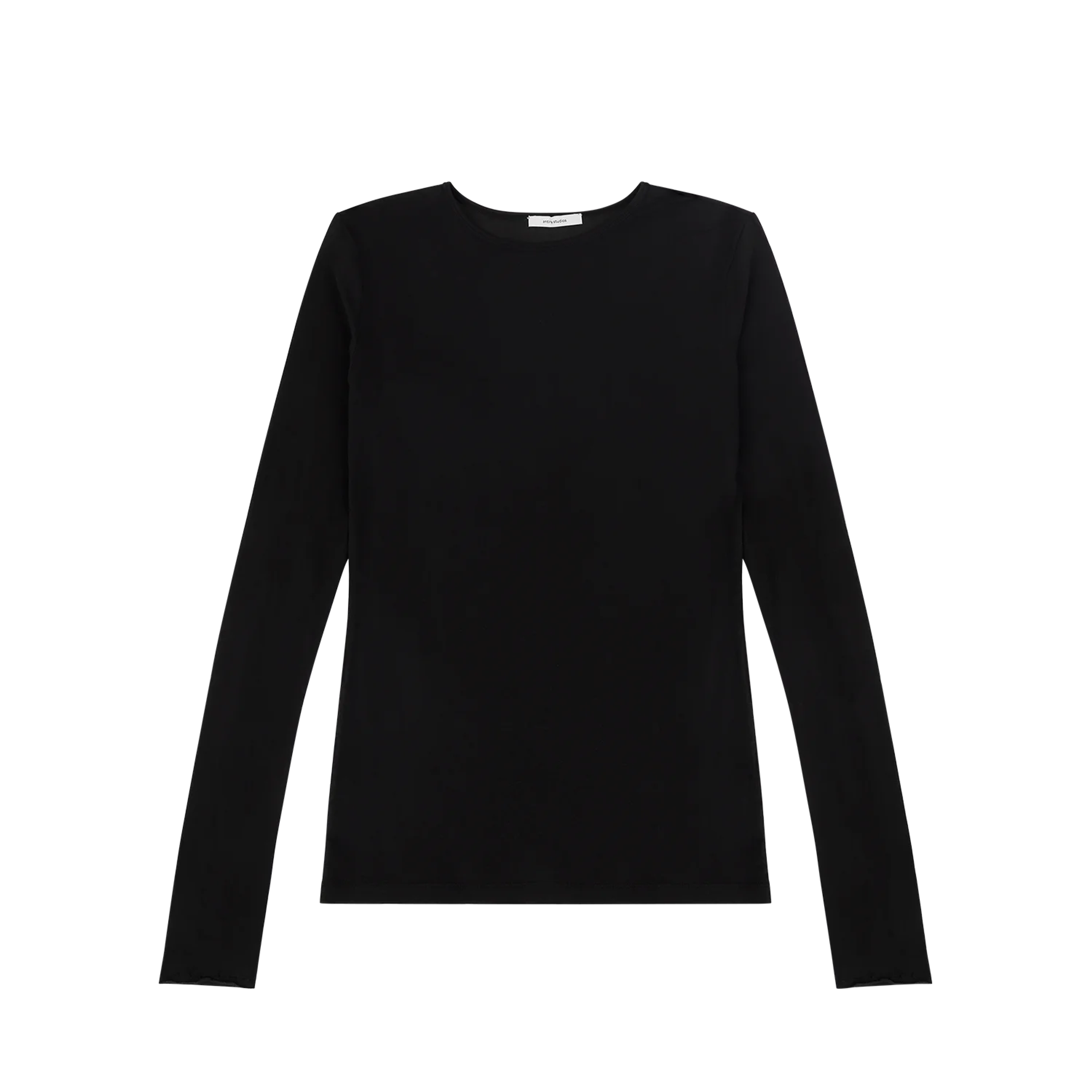 Product sheer-long-sleeve-black thumbnail