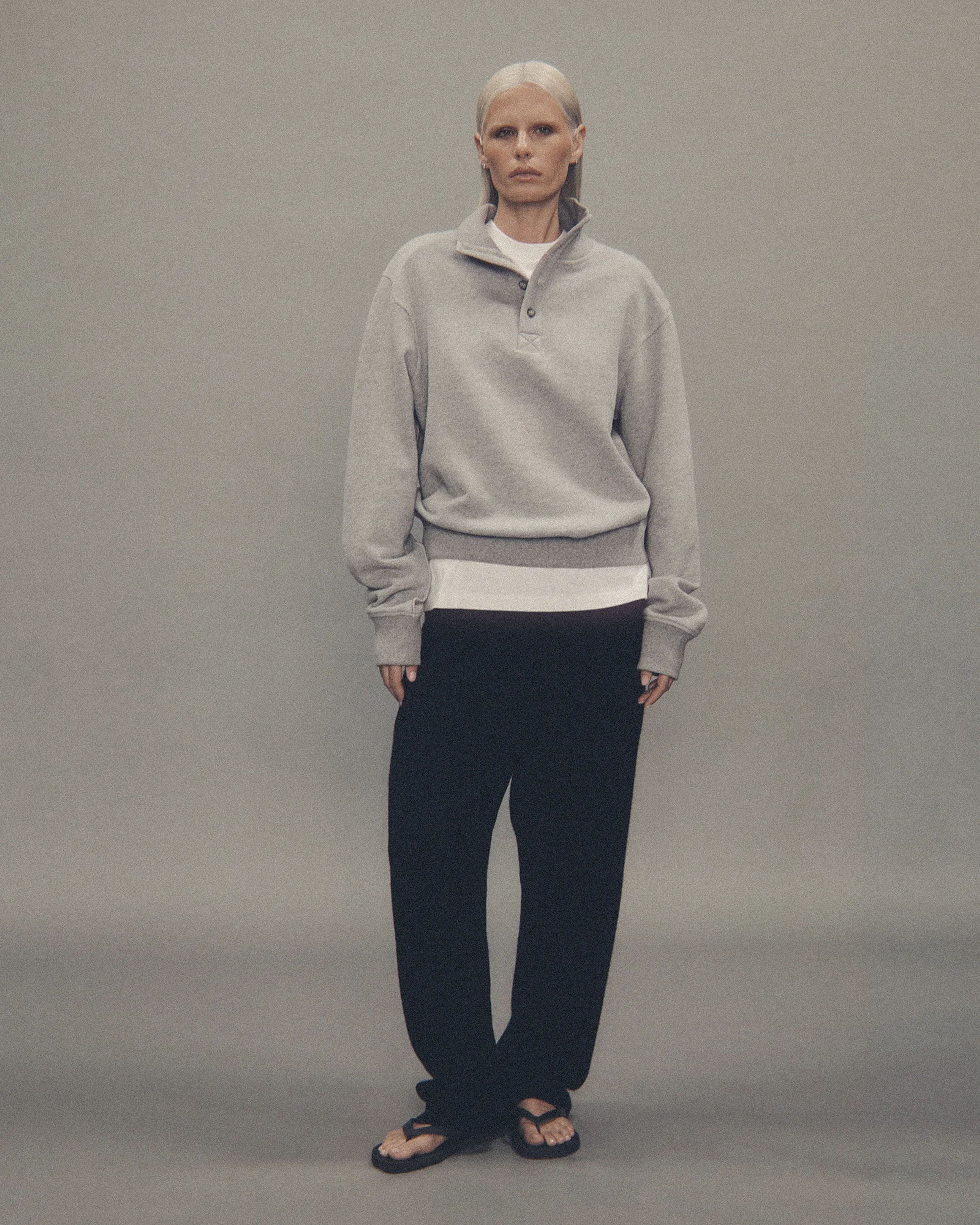 Port Pullover Grey Marle - Image 3
