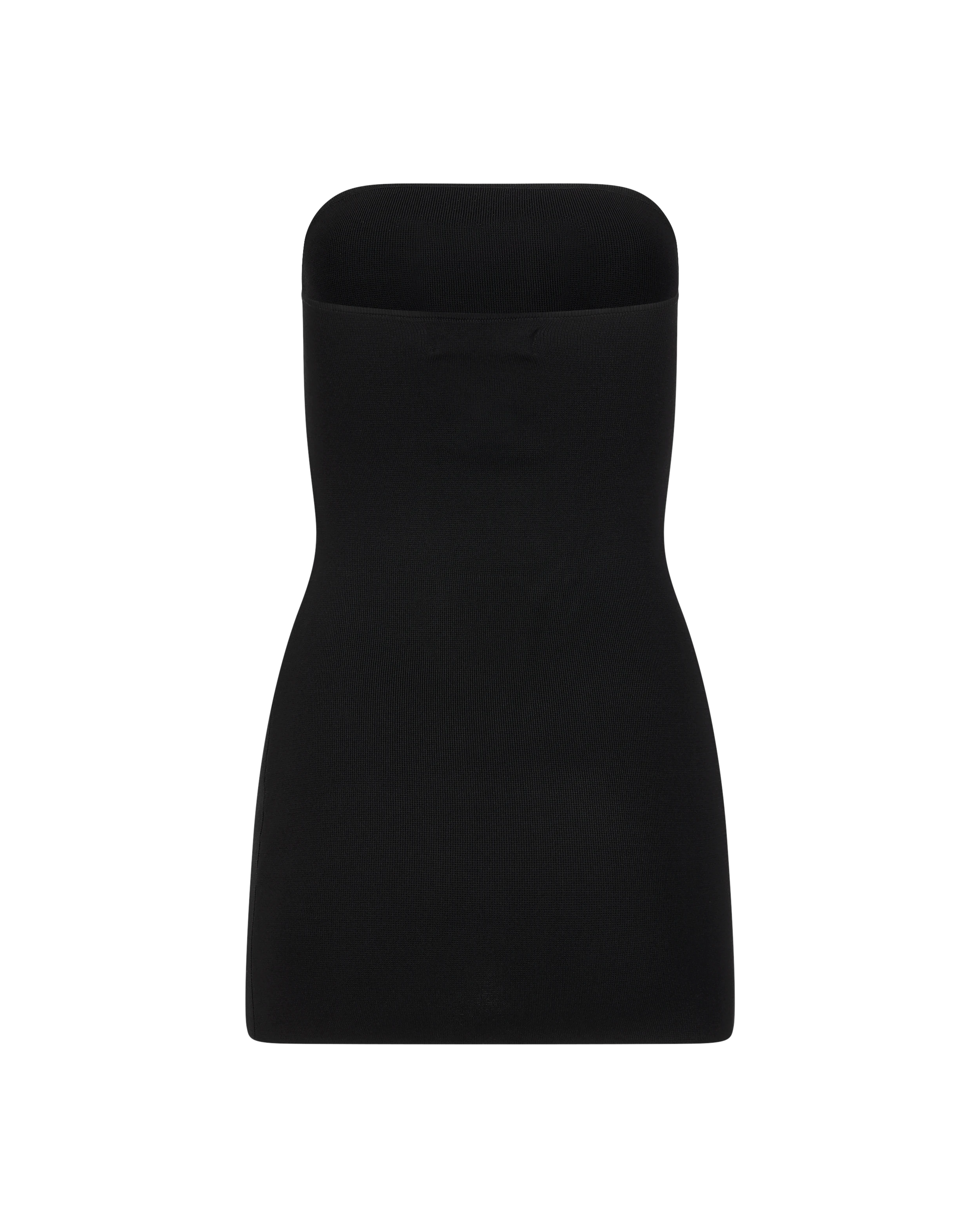 Bandeau Mini Dress Black - Image 4