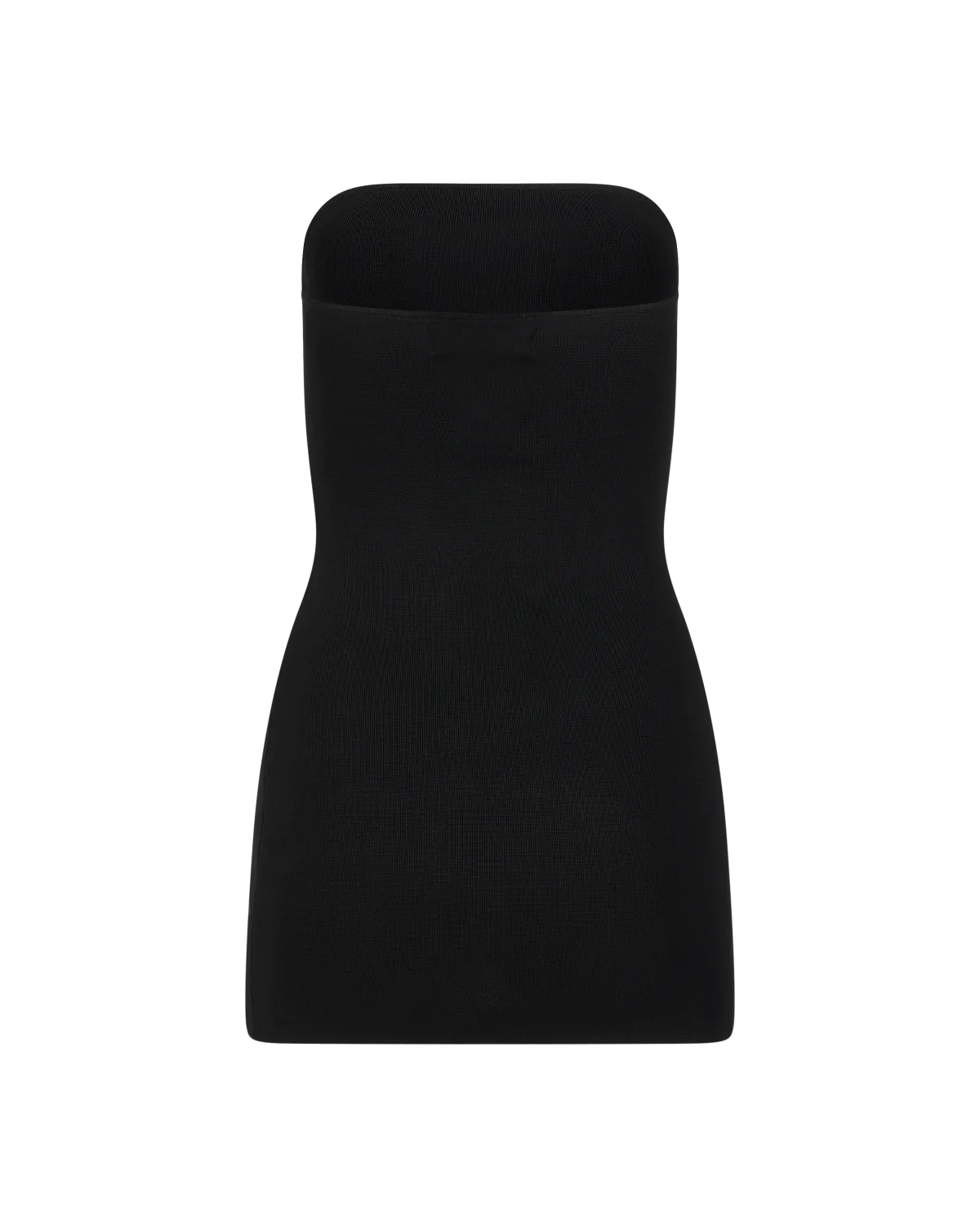 Bandeau Mini Dress Black - Image 4