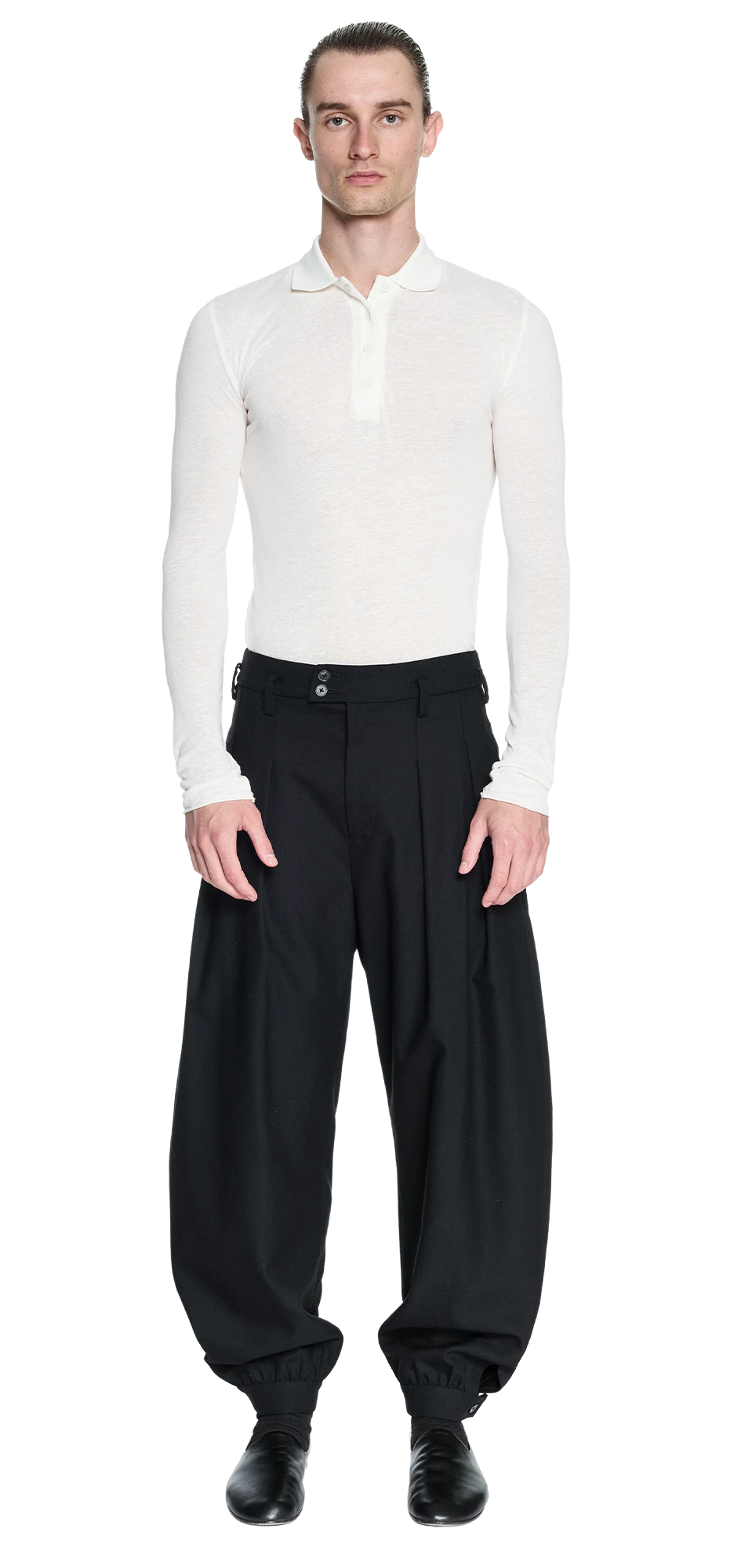 park-trouser-black-wool character front view