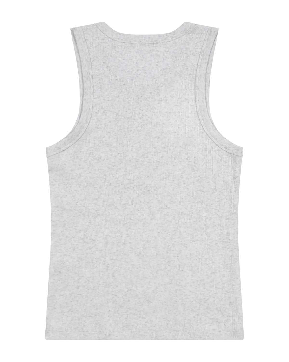 Rib Tank Heather Grey - Image 5